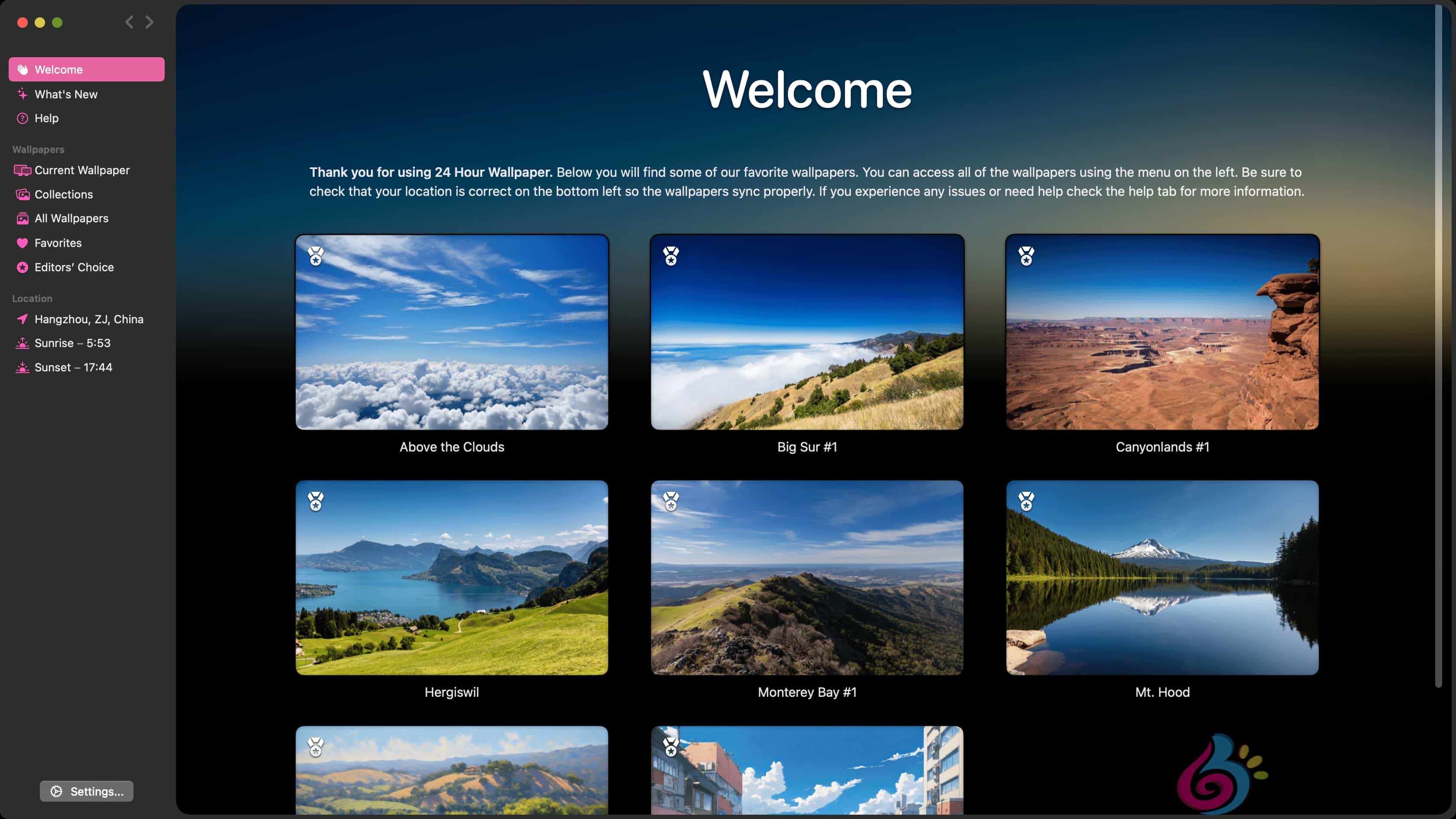 图片[1]-24 Hour Wallpaper 6.0.6 MAS 时间同步动态壁纸-轻简网_QJianNet