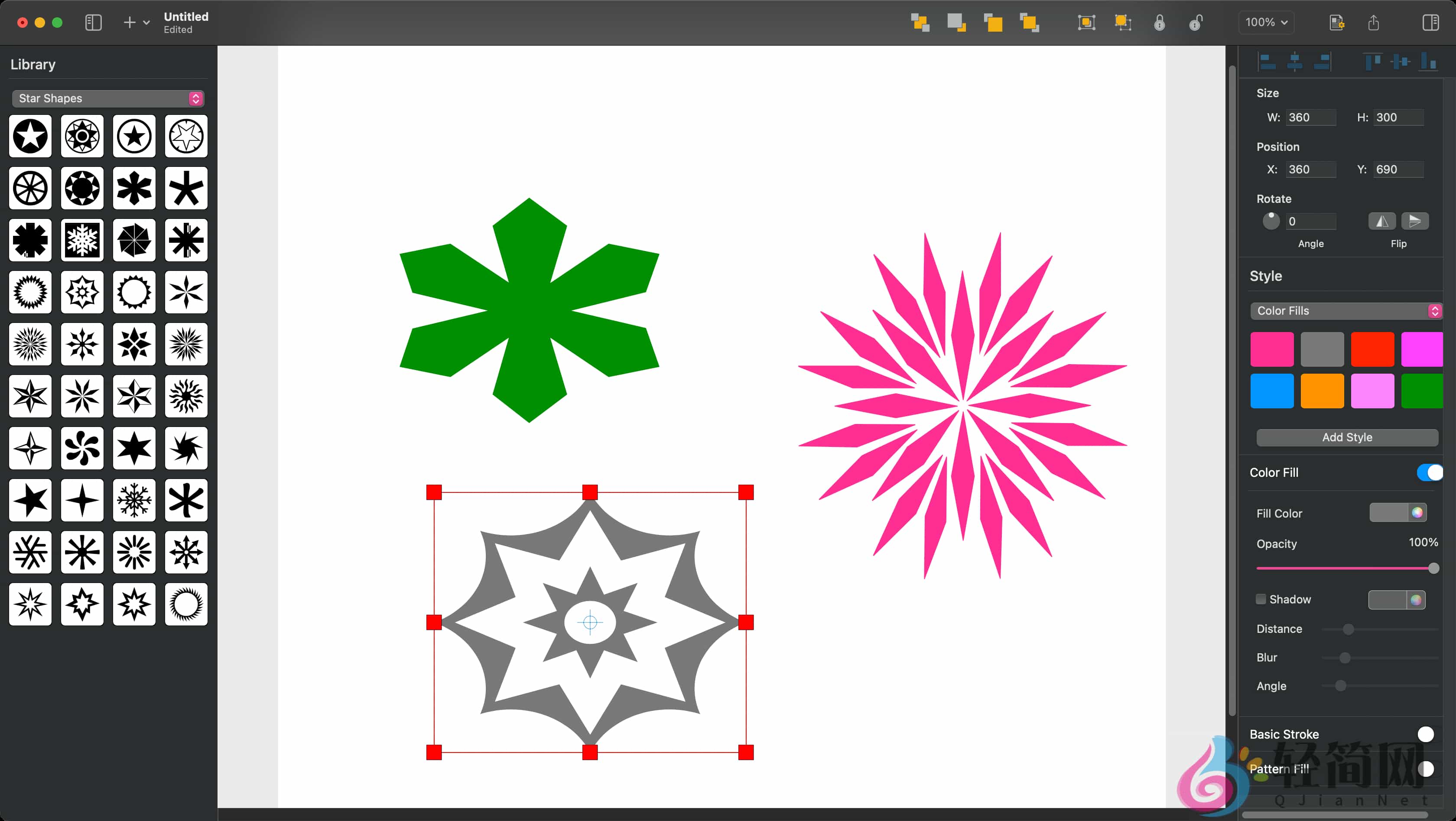 图片[1]-Logo Art 1.0.5 MAS 图标图形矢量设计-轻简网_QJianNet