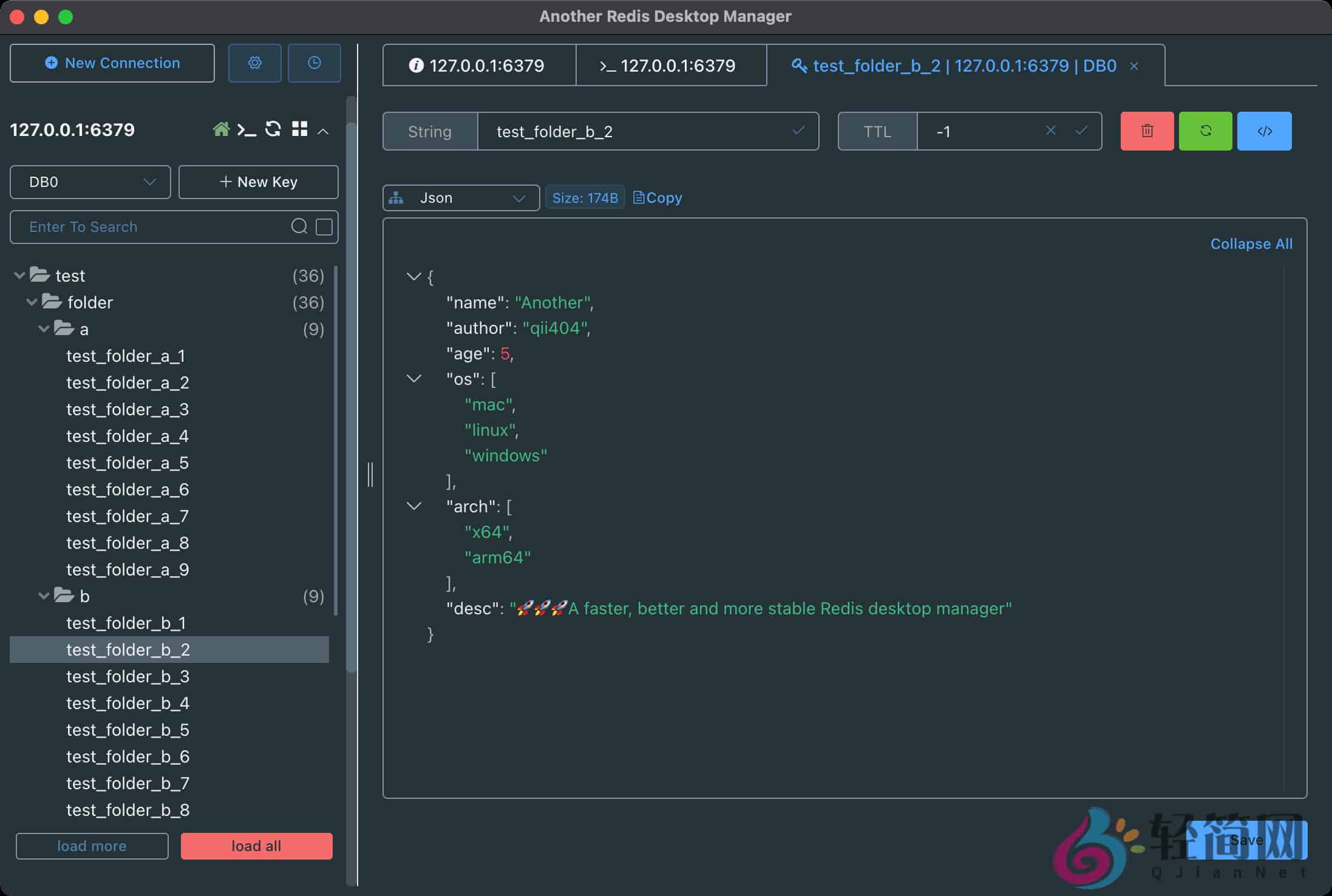 图片[2]-Another Redis Desktop Manager 1.7.1 Redis桌面管理客户端-轻简网_QJianNet