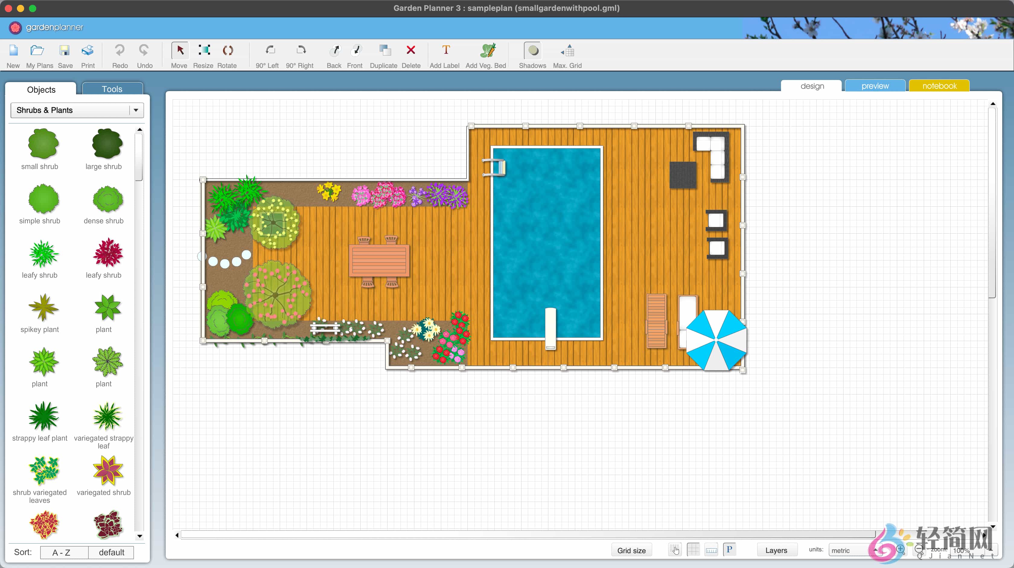 图片[1]-Artifact Interactive Garden Planner 3.8.77 花园景观设计-轻简网_QJianNet