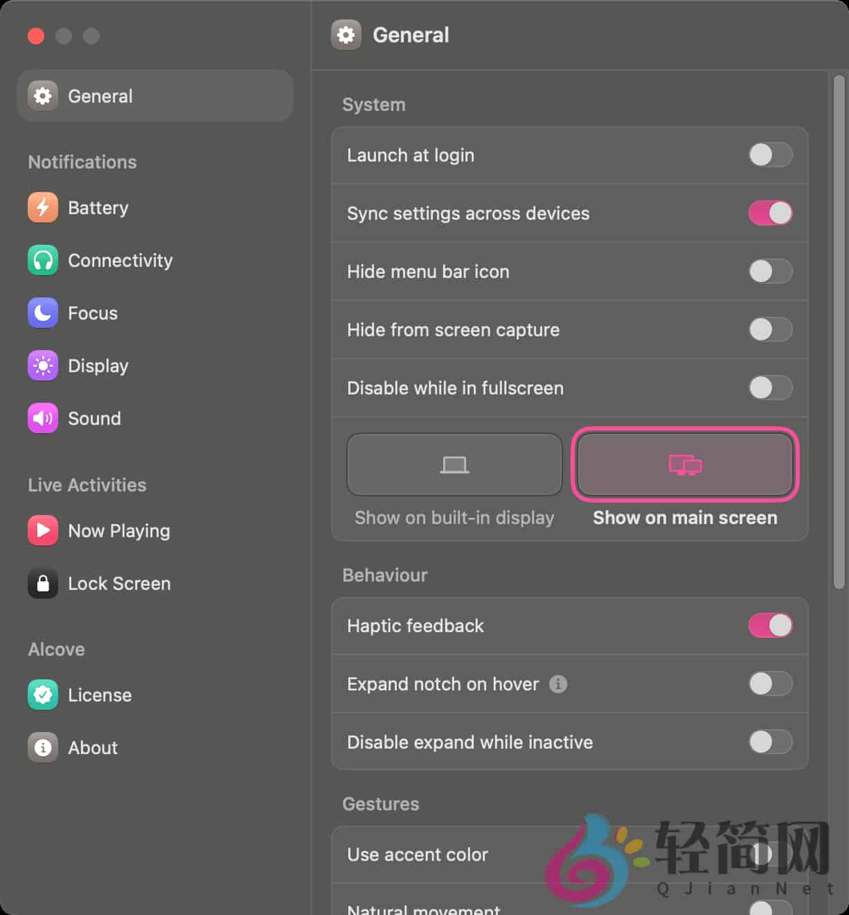 图片[2]-Alcove 1.4.0 Mac电脑灵动岛增强-轻简网_QJianNet