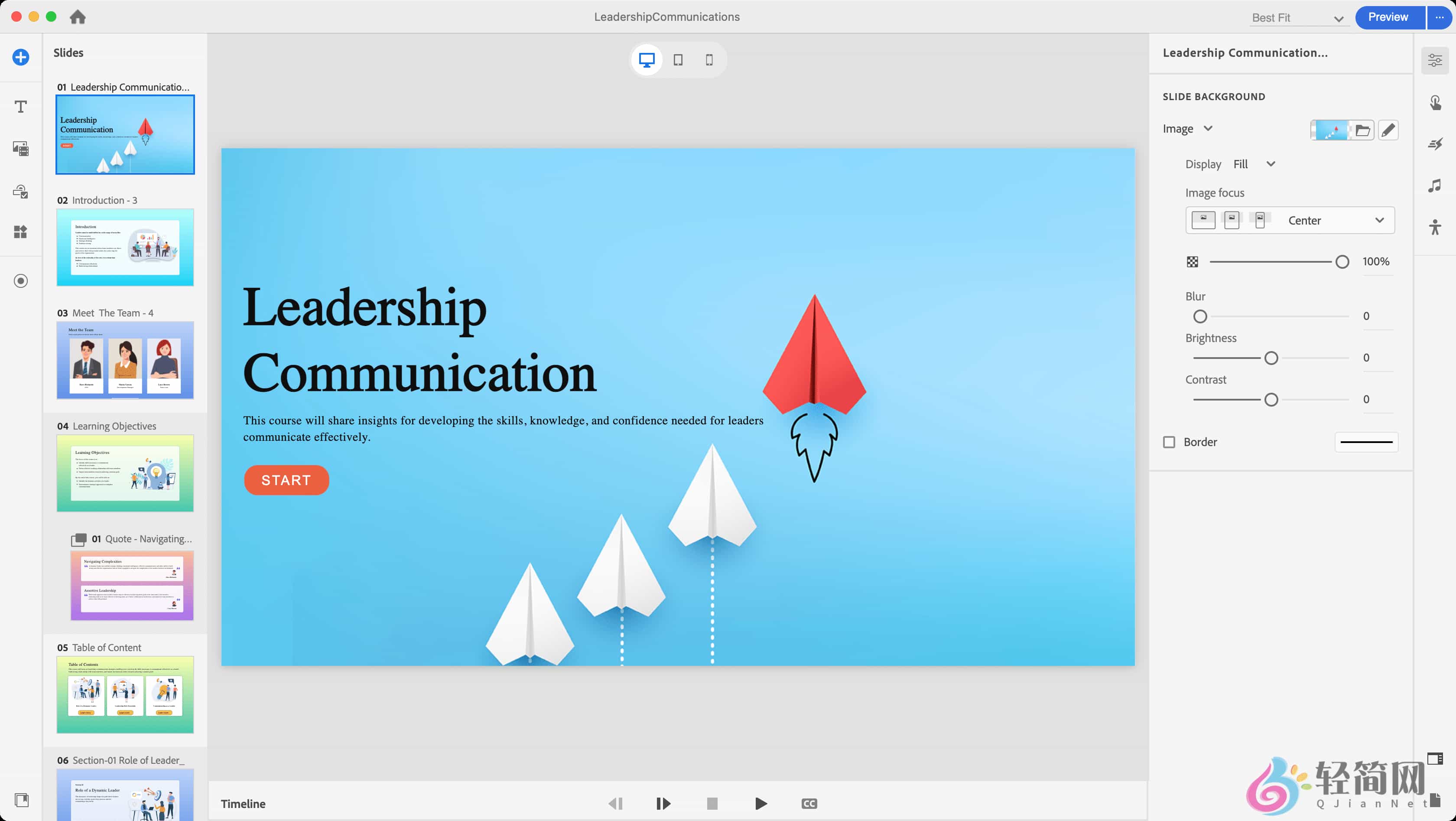 图片[1]-Adobe Captivate 12.2.0.19 课程录屏演示-轻简网_QJianNet