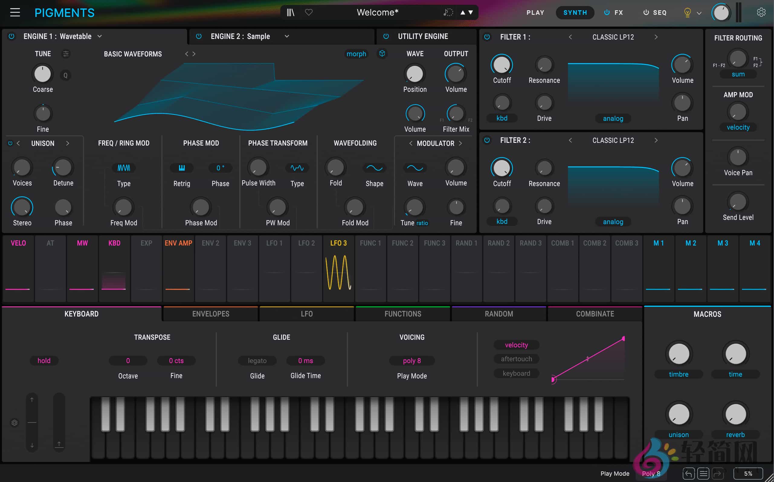图片[4]-Arturia Pigments 6.0.4.6366 声音设计合成器插件-轻简网_QJianNet