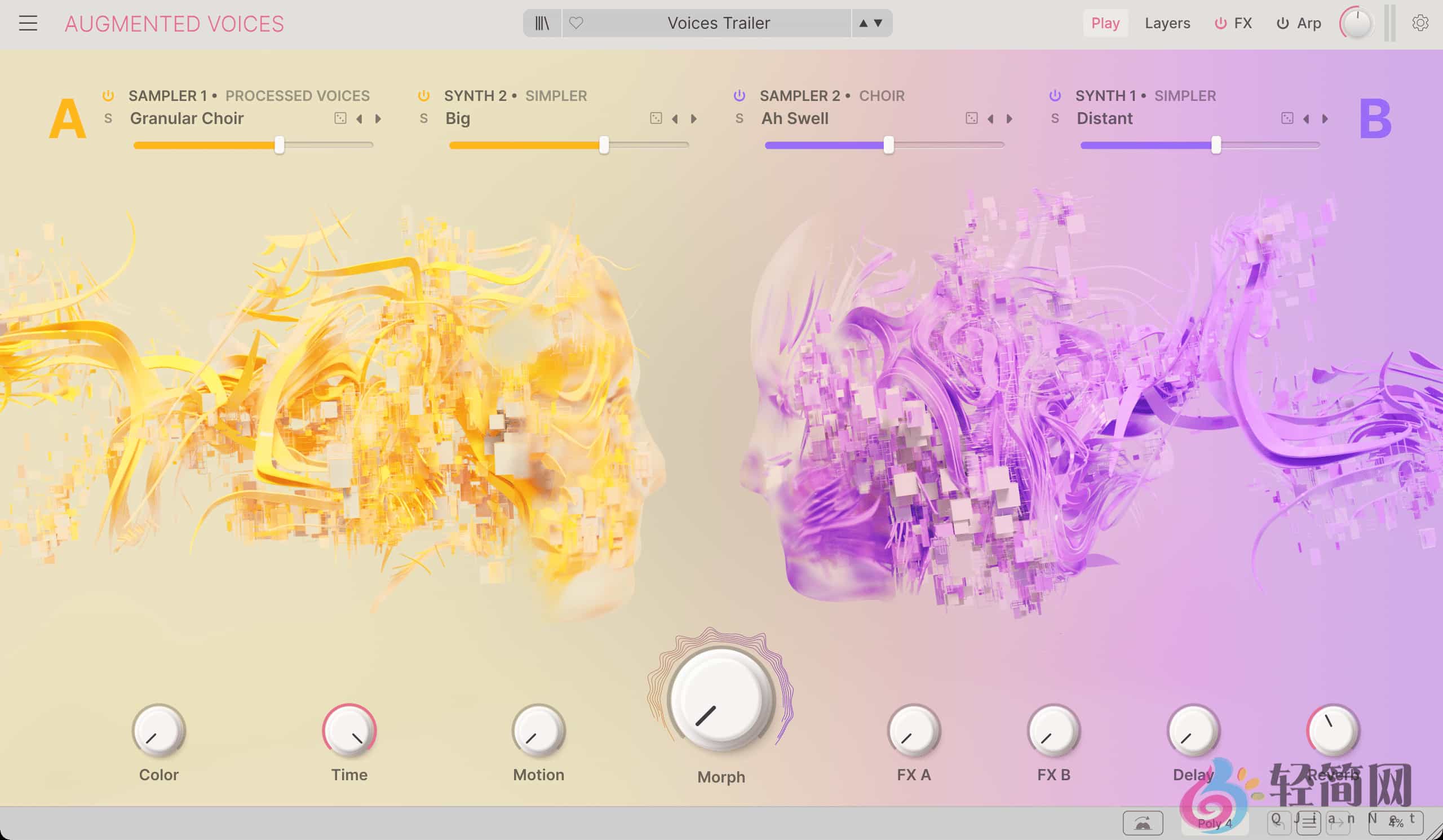 图片[1]-Arturia Augmented VOICES 2.0.2.6369 人声合成器插件-轻简网_QJianNet