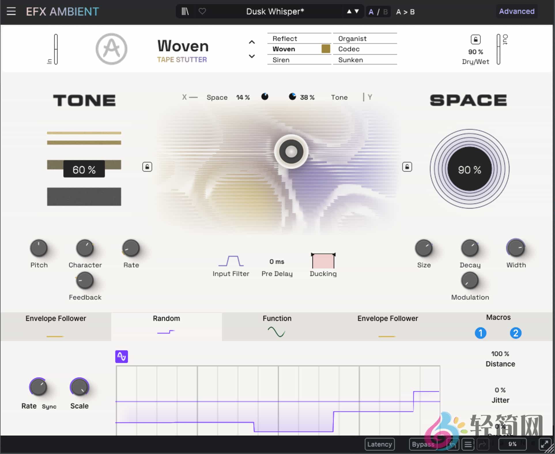 图片[1]-Arturia Efx AMBIENT 1.0.0.6566 环境音处理器插件-轻简网_QJianNet