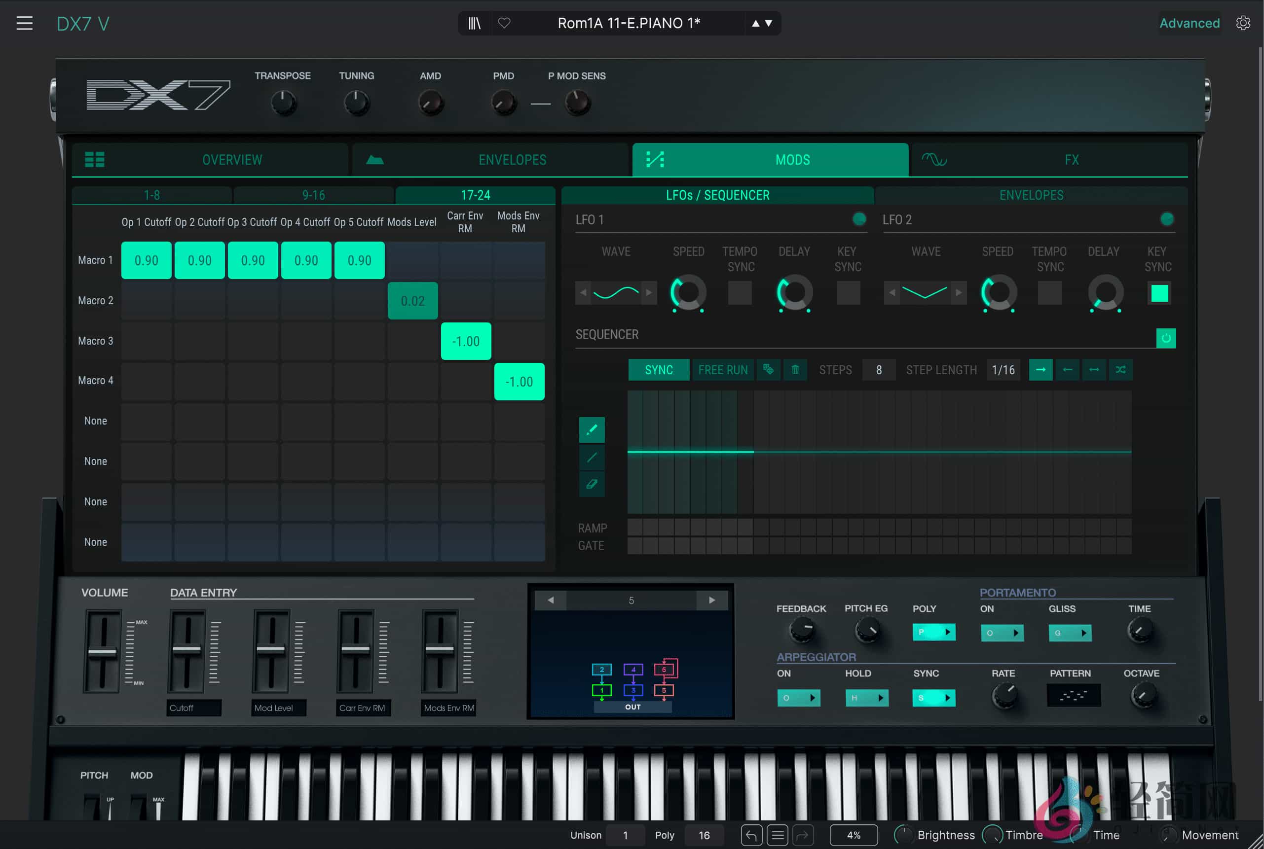 图片[3]-Arturia DX7 V 1.13.4.6366 FM合成器插件-轻简网_QJianNet