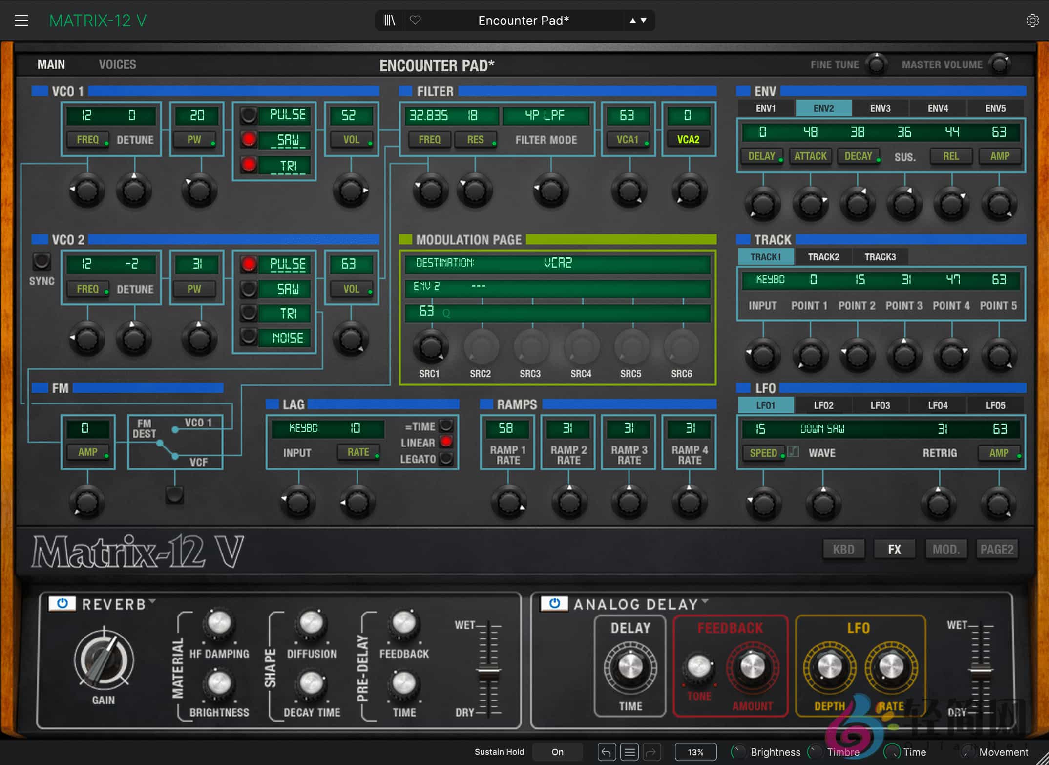 图片[3]-Arturia Matrix-12 V 2.13.4.6366 编程模拟合成器插件-轻简网_QJianNet