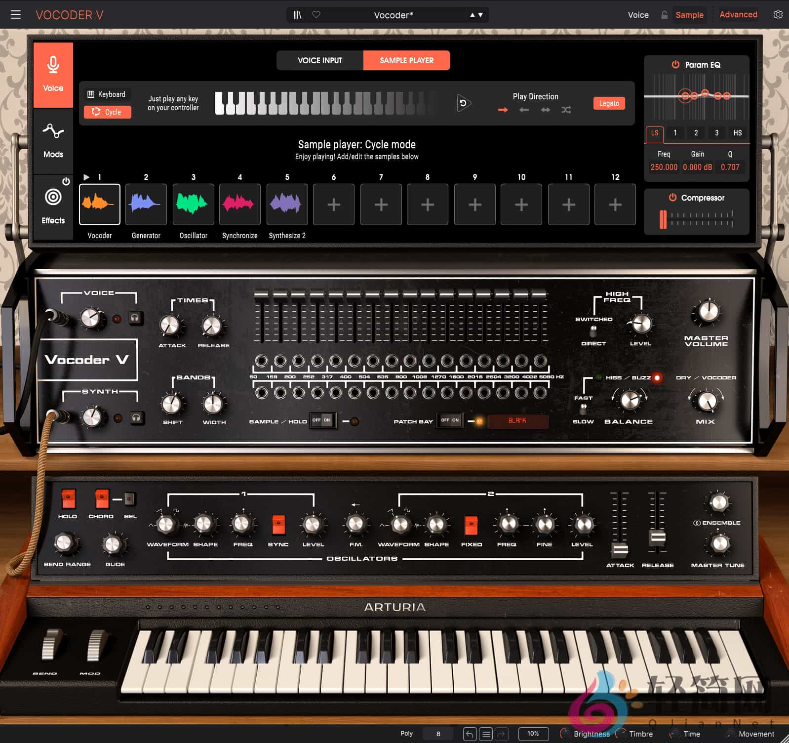 图片[1]-Arturia Vocoder V 1.6.5.6366 终极语音合成器插件-轻简网_QJianNet