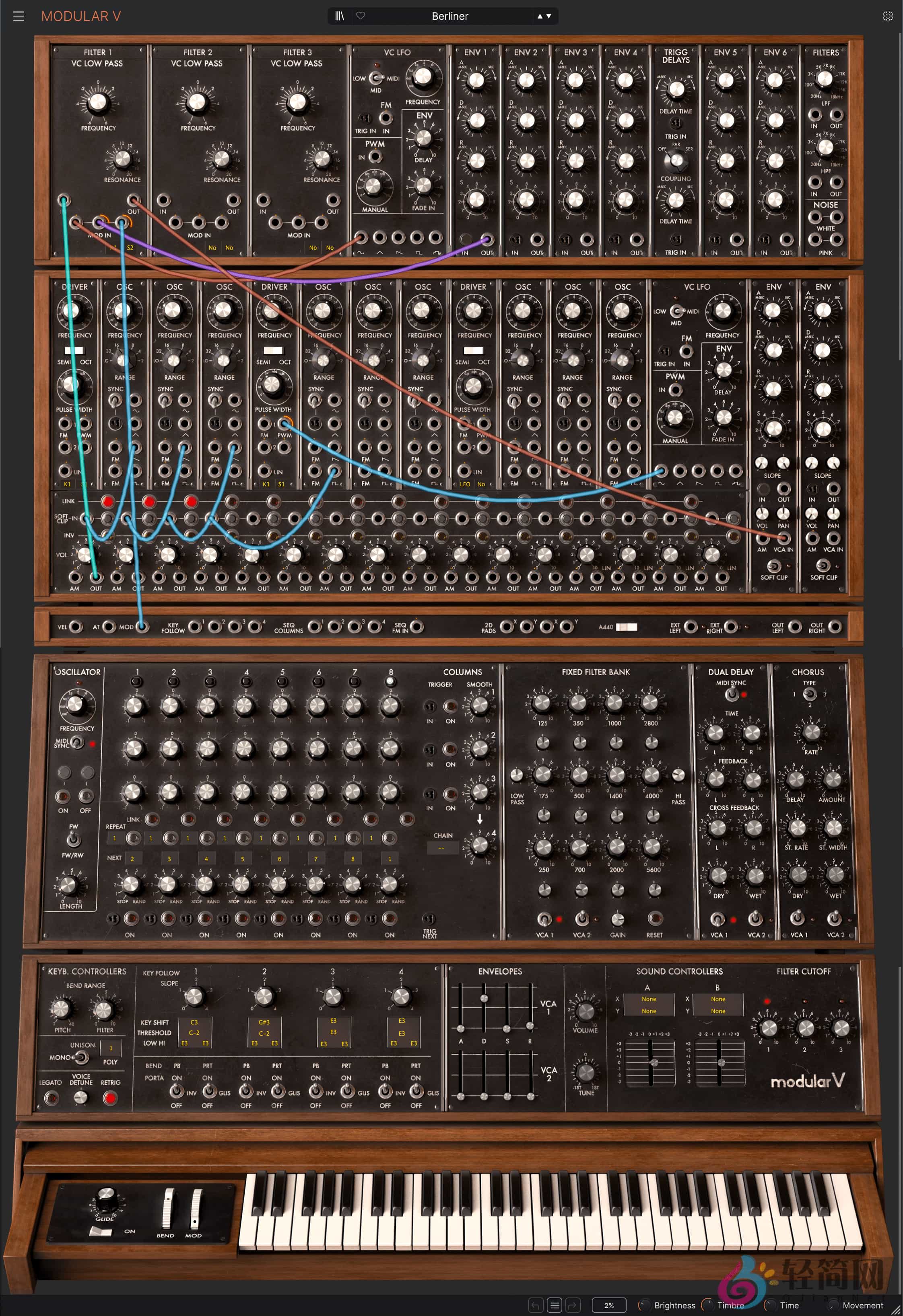 图片[1]-Arturia Modular V 3.13.4.6366 模块化乐器合成器插件-轻简网_QJianNet