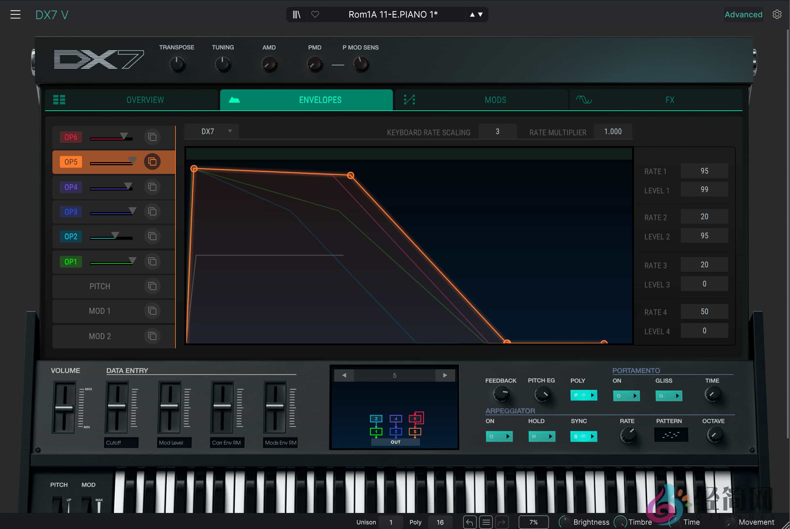 图片[2]-Arturia DX7 V 1.13.4.6366 FM合成器插件-轻简网_QJianNet
