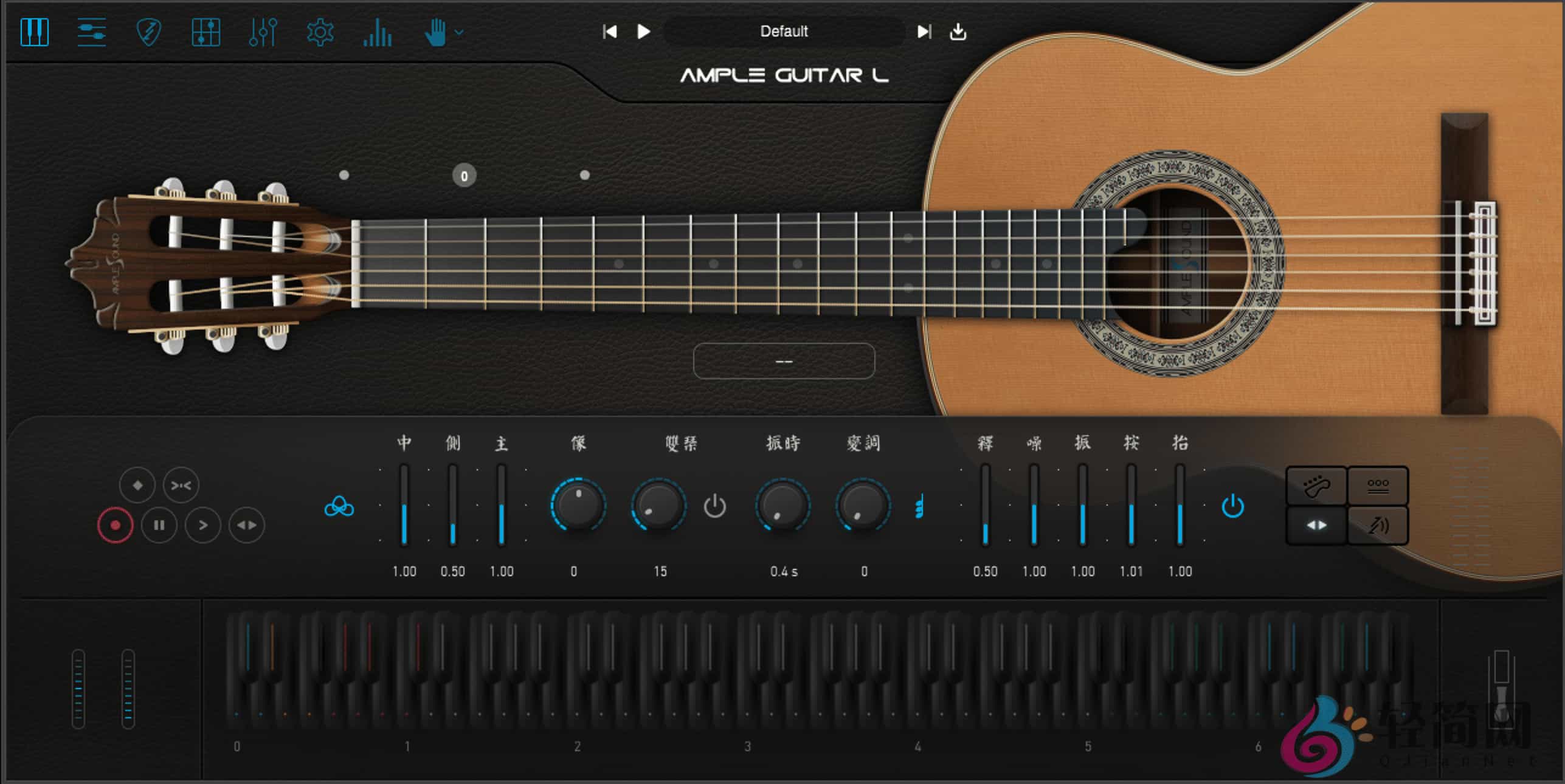 图片[1]-Ample Guitar L 4.0.0 +Library 尼龙弦木吉他演奏录制-轻简网_QJianNet