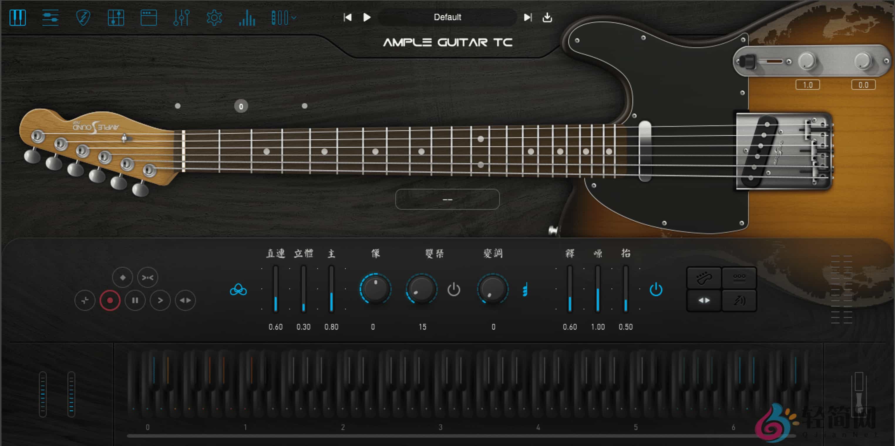 图片[1]-Ample Guitar TC 4.0.1 +Library 电吉他演奏录制-轻简网_QJianNet