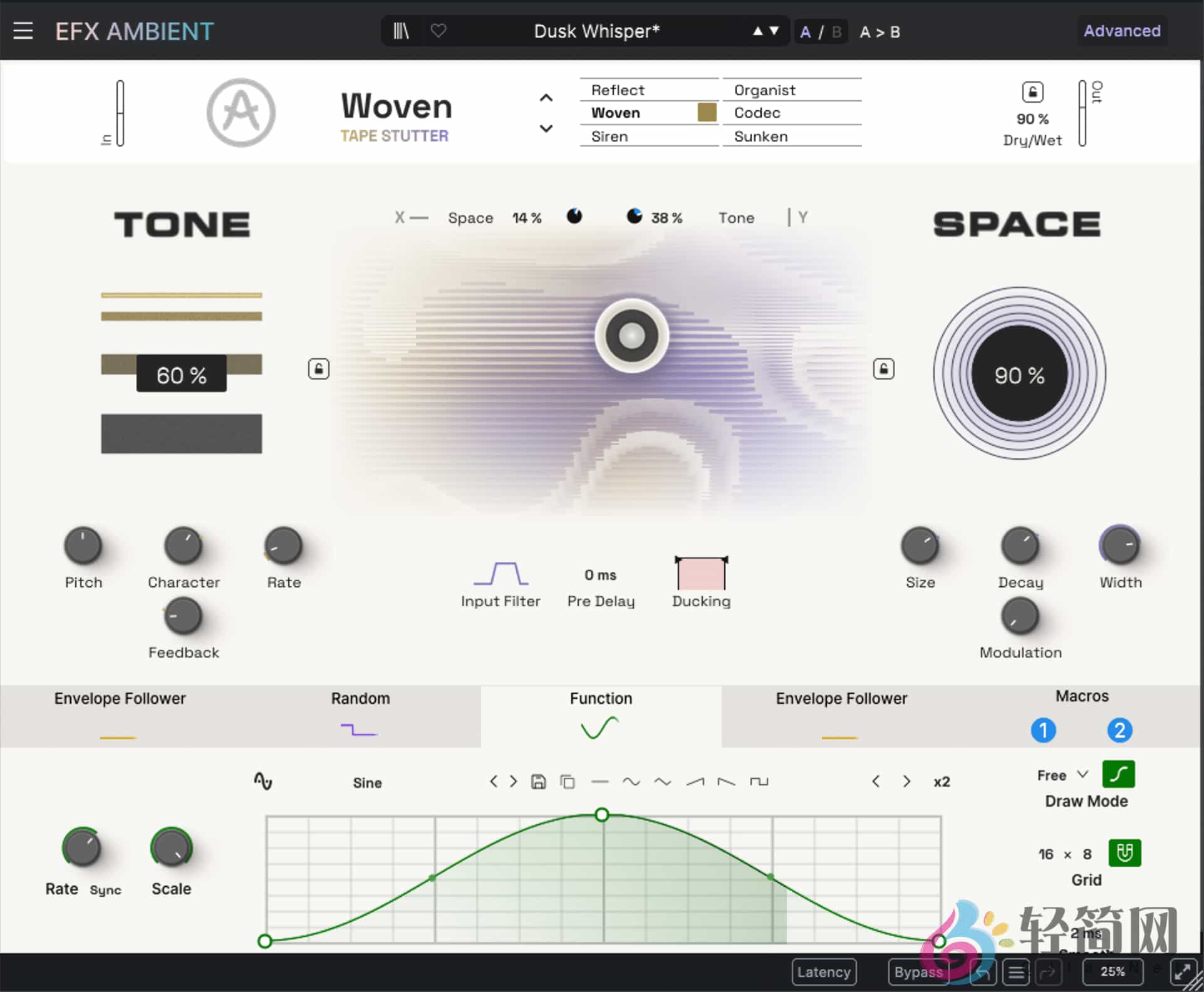 图片[2]-Arturia Efx AMBIENT 1.0.0.6566 环境音处理器插件-轻简网_QJianNet