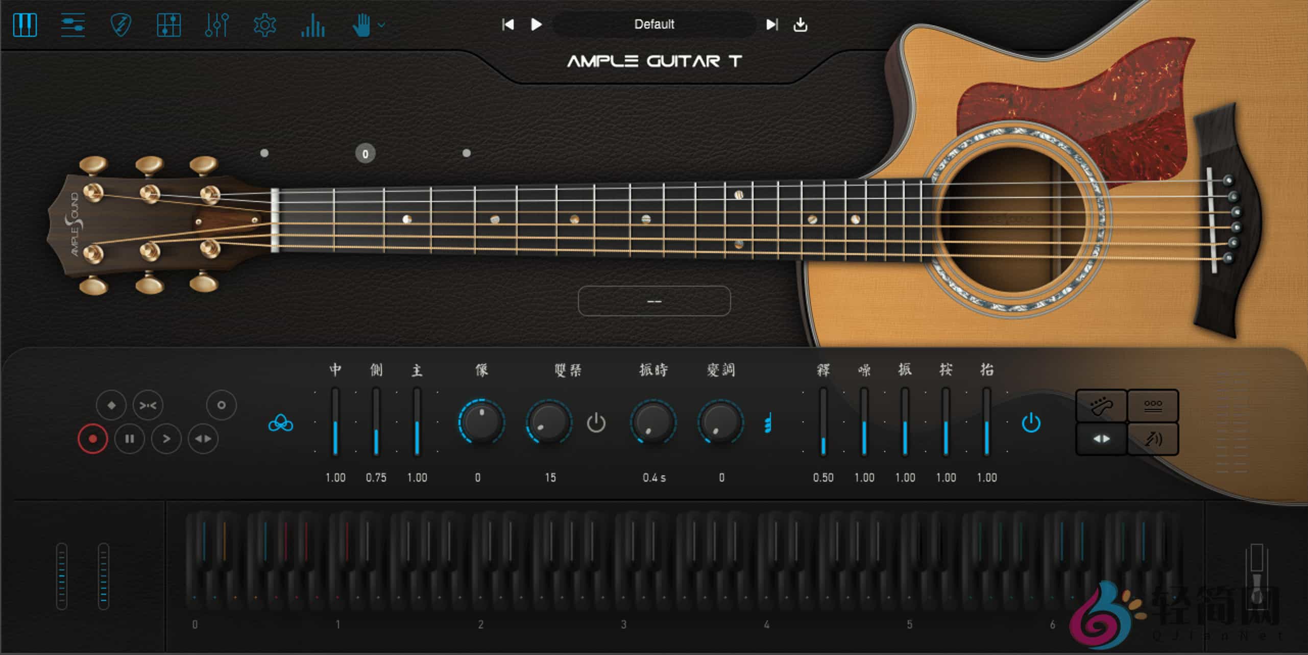 图片[1]-Ample Guitar T 4.0.1 +Library 钢弦木吉他演奏录制-轻简网_QJianNet