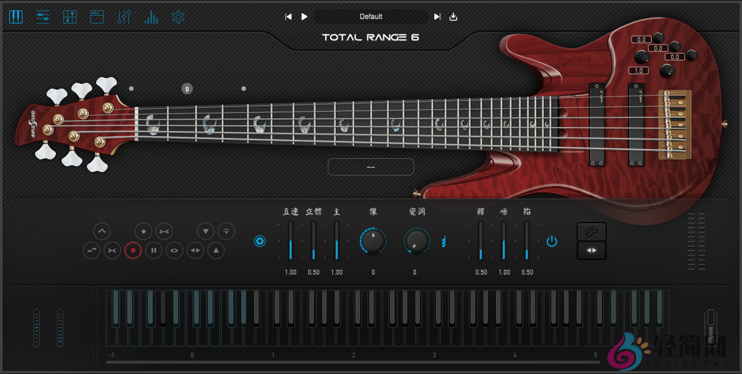 图片[1]-Ample Bass TR6 4.0.1 +Library 电贝司演奏录制-轻简网_QJianNet
