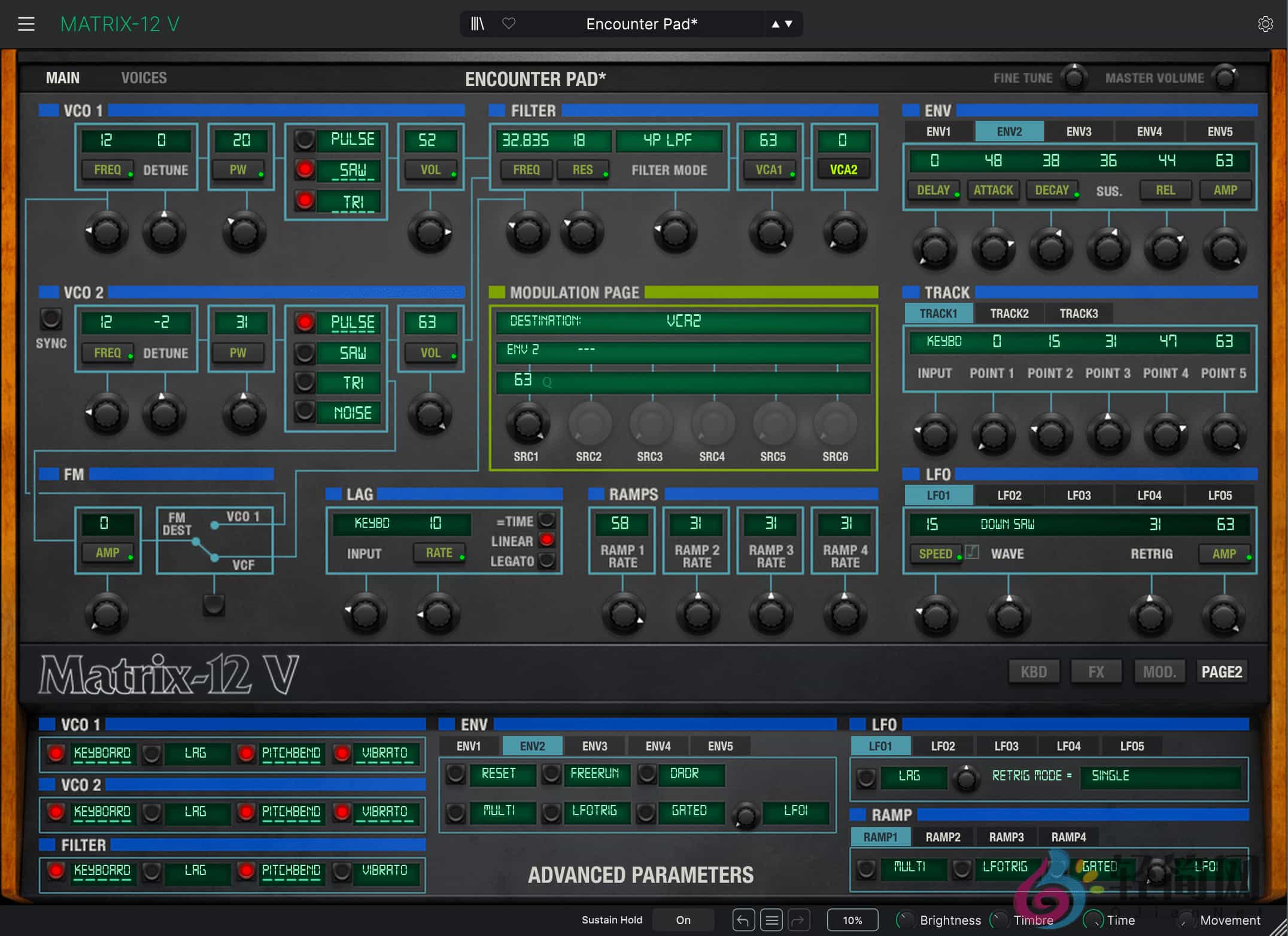 图片[5]-Arturia Matrix-12 V 2.13.4.6366 编程模拟合成器插件-轻简网_QJianNet