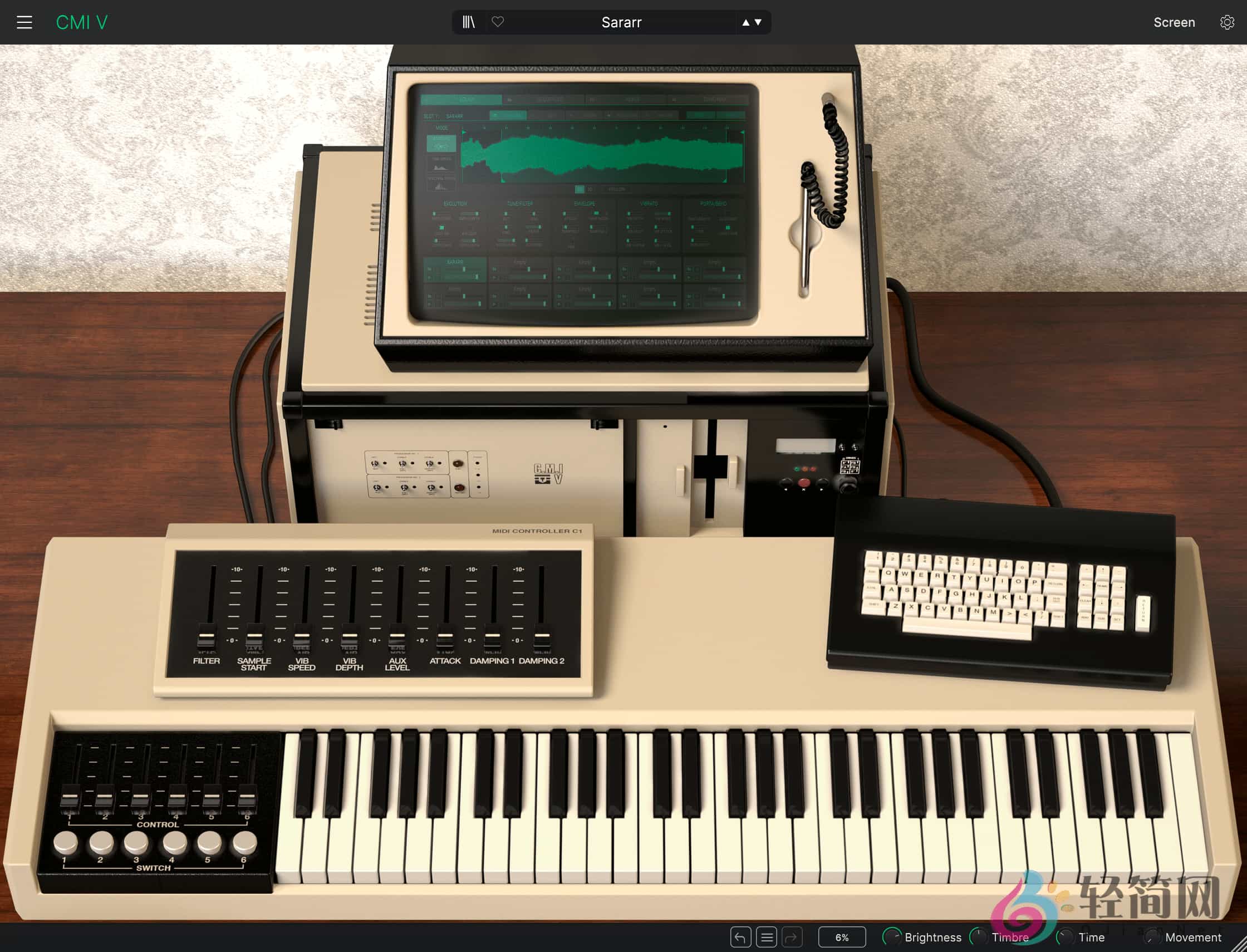 图片[1]-Arturia CMI V 1.13.4.6366 电子琴合成器插件-轻简网_QJianNet