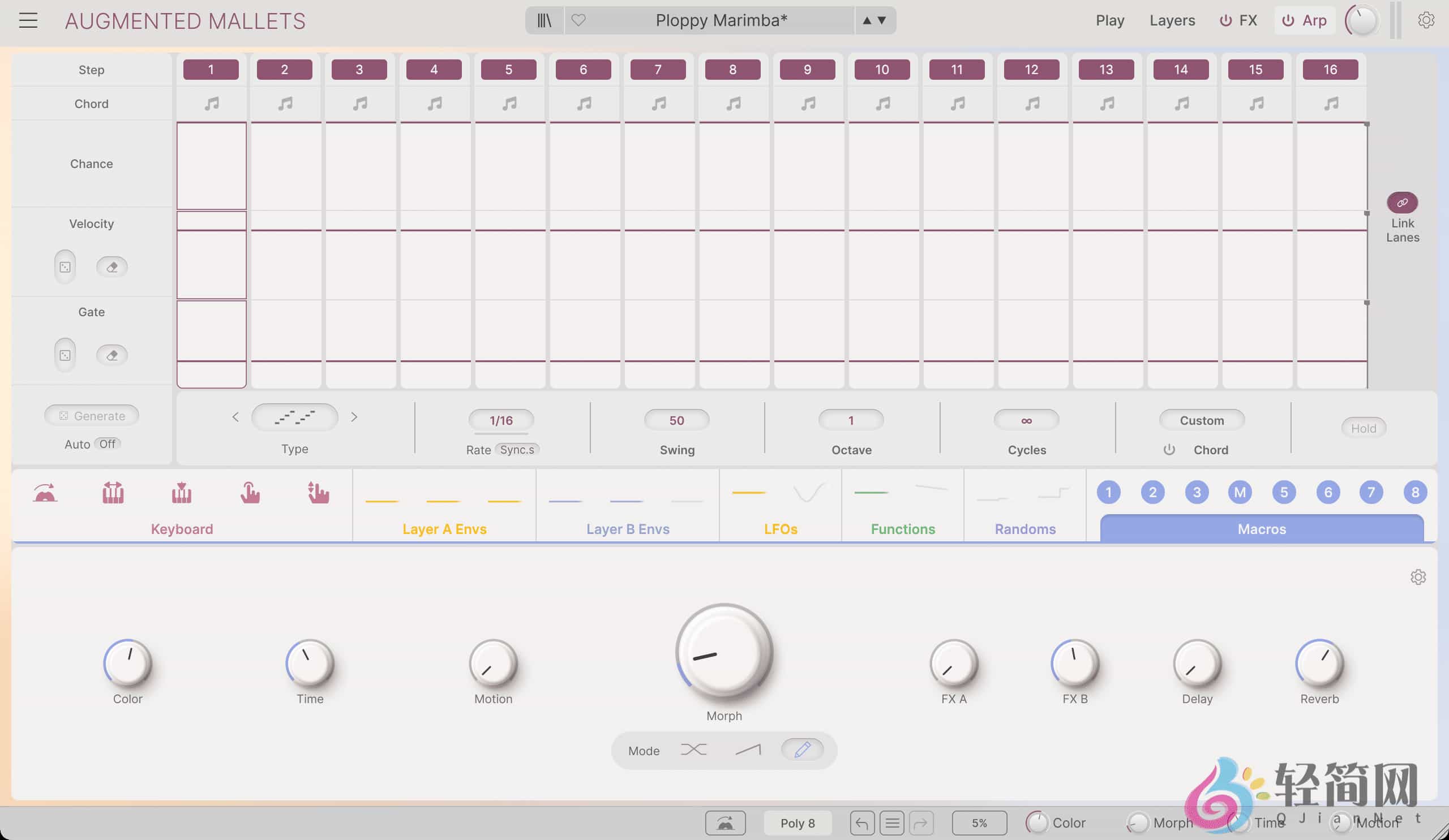 图片[4]-Arturia Augmented MALLETS 2.0.2.6369 马林巴琴/颤音琴/钢片琴/管钟合成器插件-轻简网_QJianNet