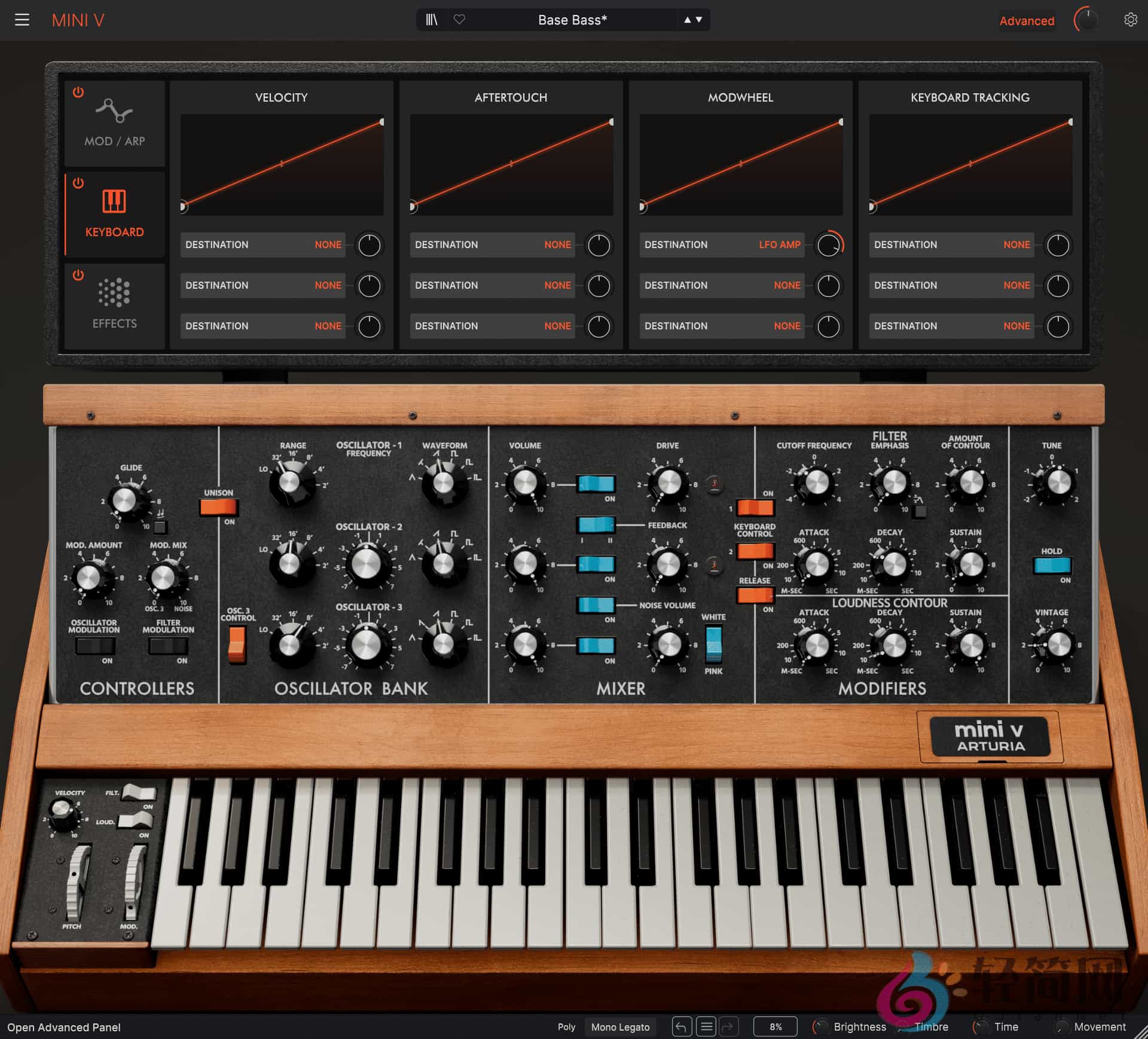 图片[2]-Arturia Mini V 4.0.4.6366 单声合成器插件-轻简网_QJianNet