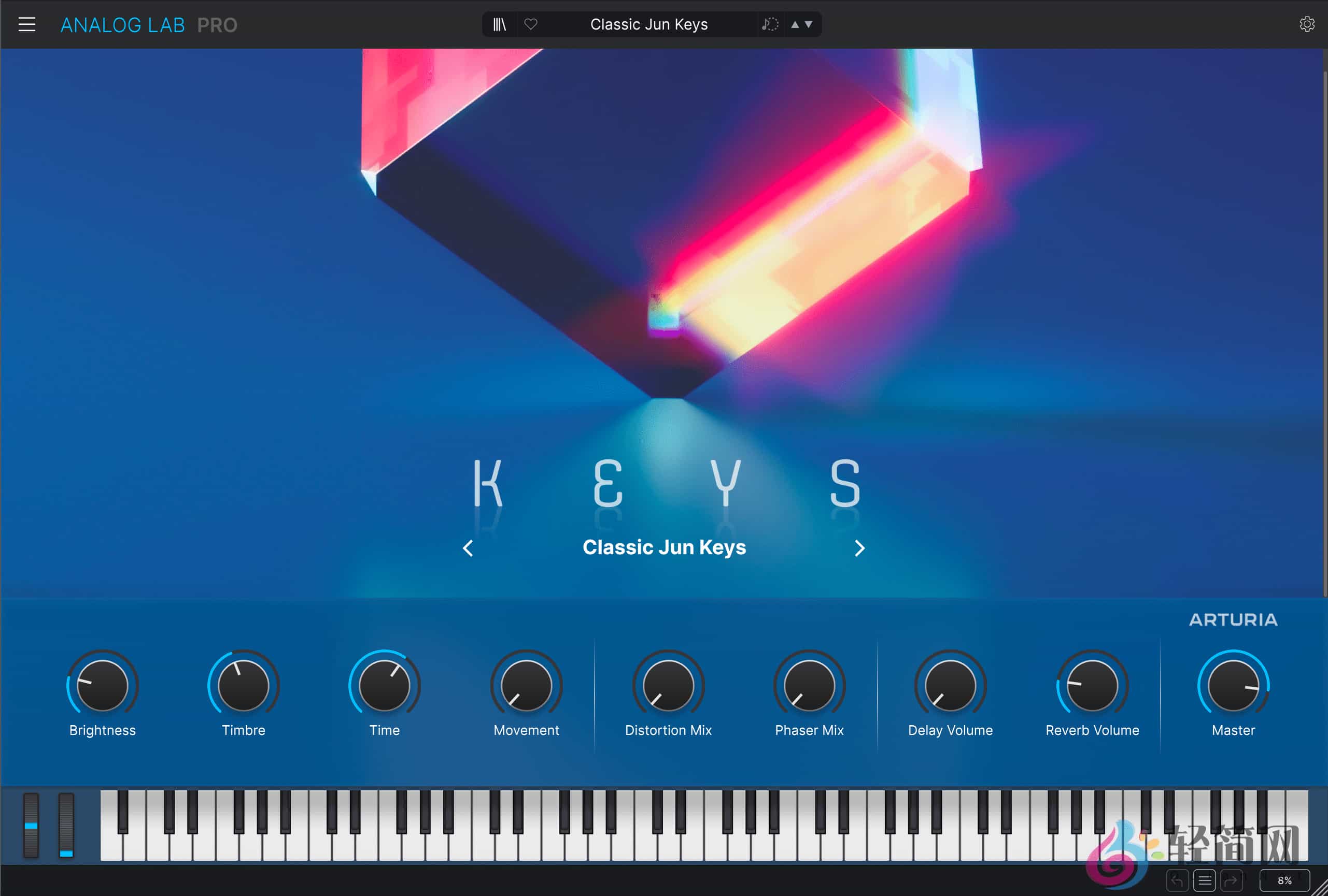 图片[1]-Arturia Analog Lab V Pro 5.12.1.6369 混音合成器插件-轻简网_QJianNet