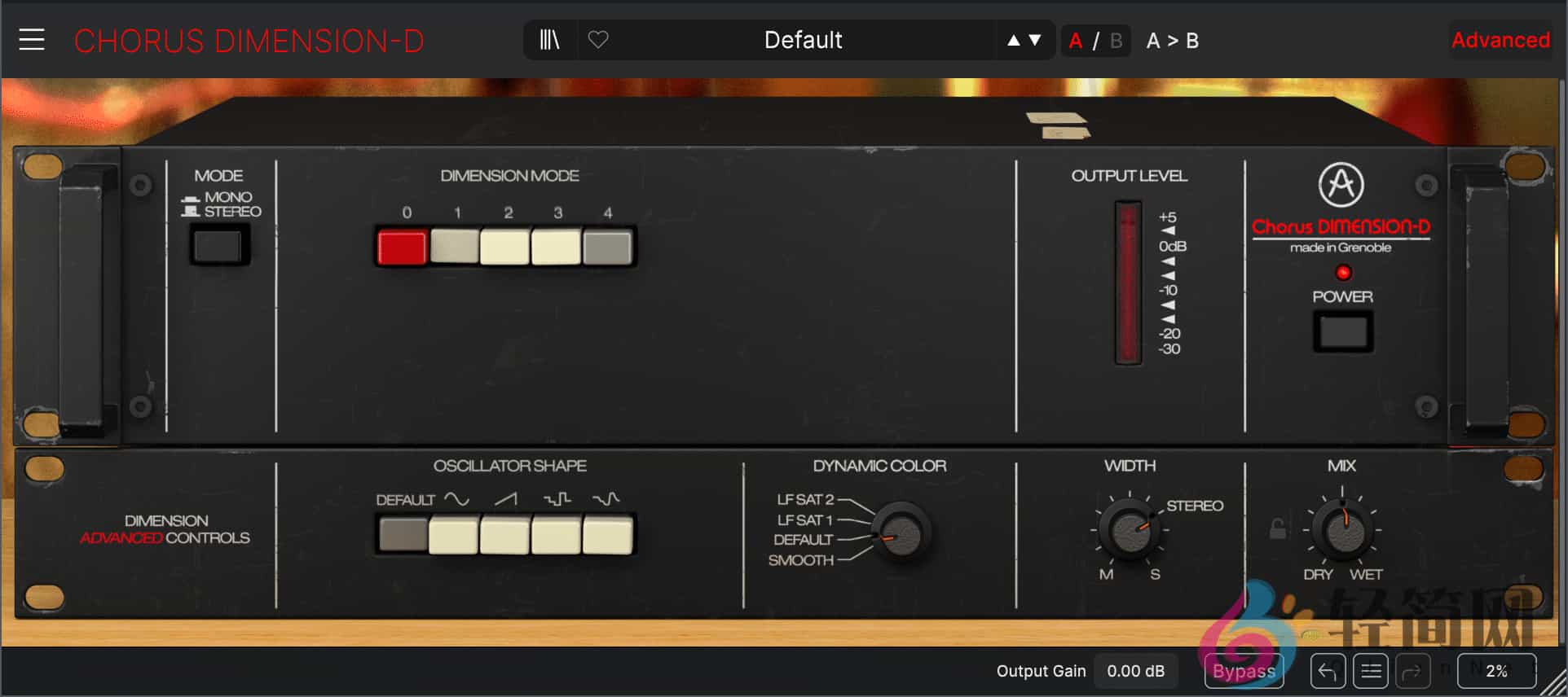 图片[1]-Arturia Chorus DIMENSION-D 1.5.0.5460 立体声增强合成器插件-轻简网_QJianNet