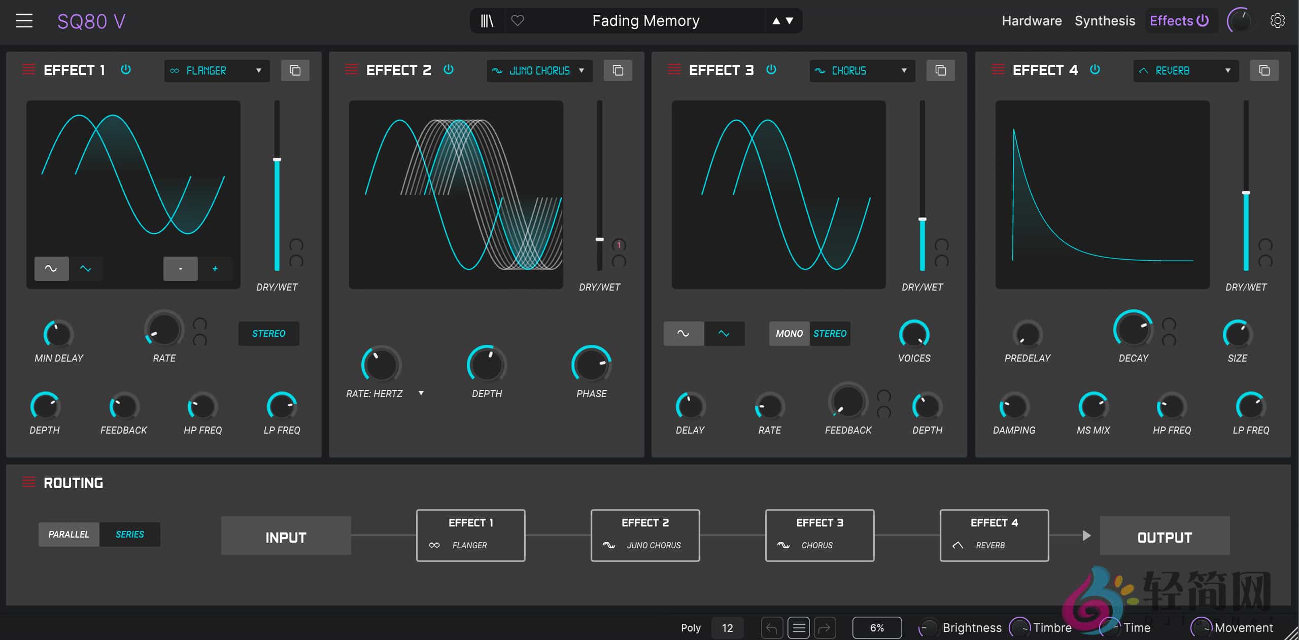 图片[3]-Arturia SQ80 V 1.6.5.6366 交叉波段合成器插件-轻简网_QJianNet