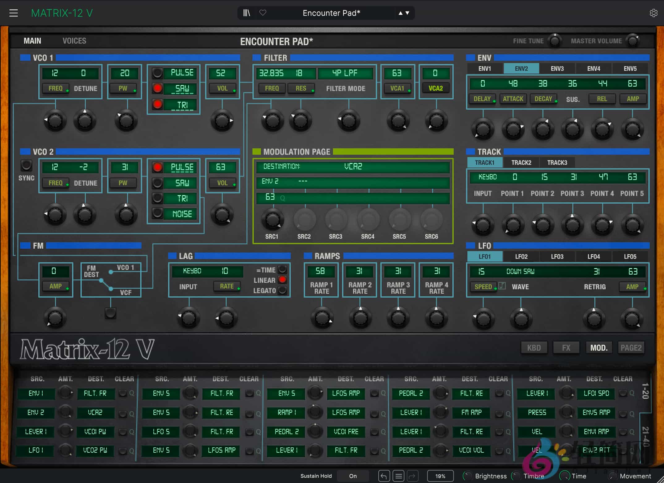 图片[4]-Arturia Matrix-12 V 2.13.4.6366 编程模拟合成器插件-轻简网_QJianNet