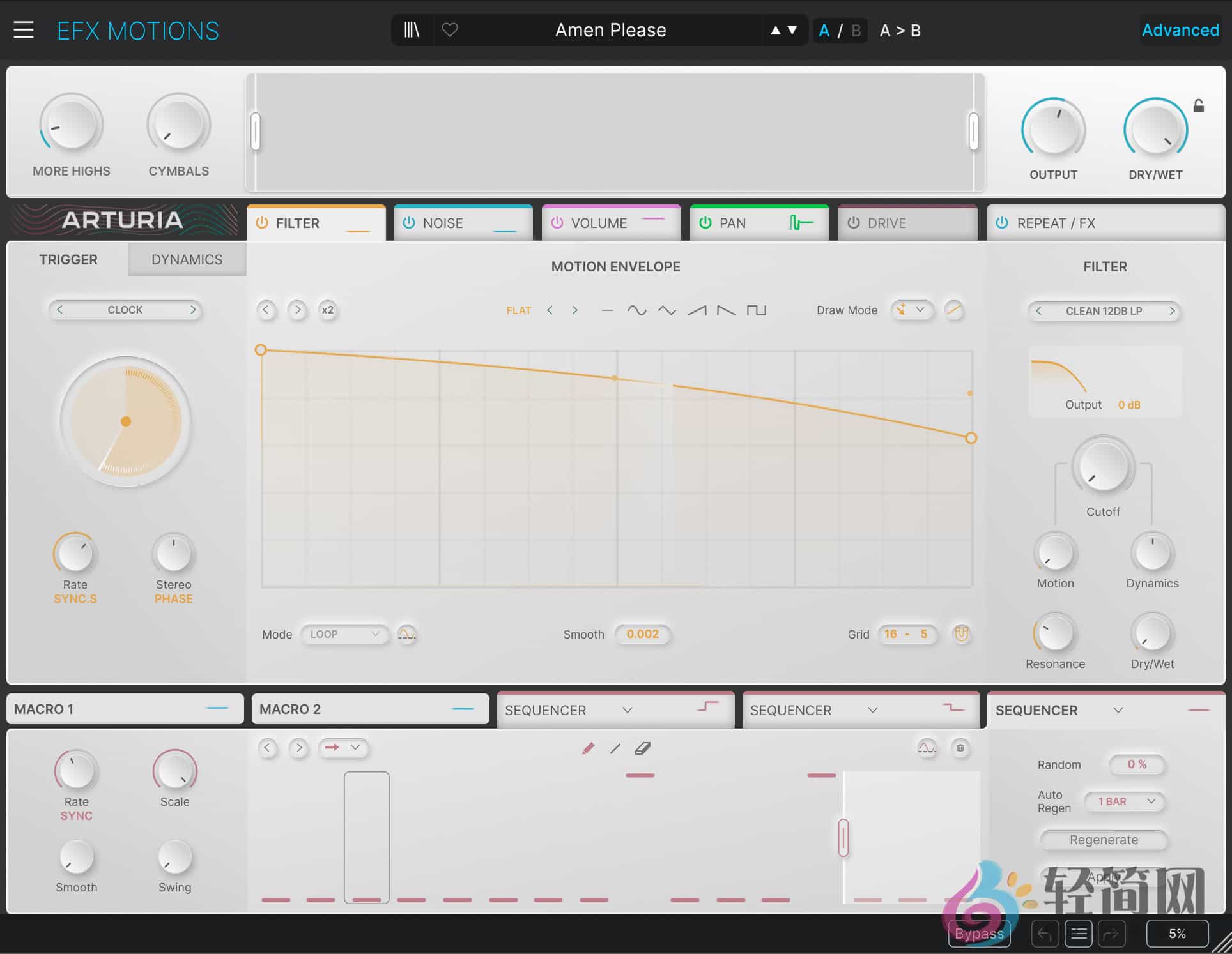 图片[1]-Arturia Efx MOTIONS 1.1.0.5460 混音动态合成器插件-轻简网_QJianNet