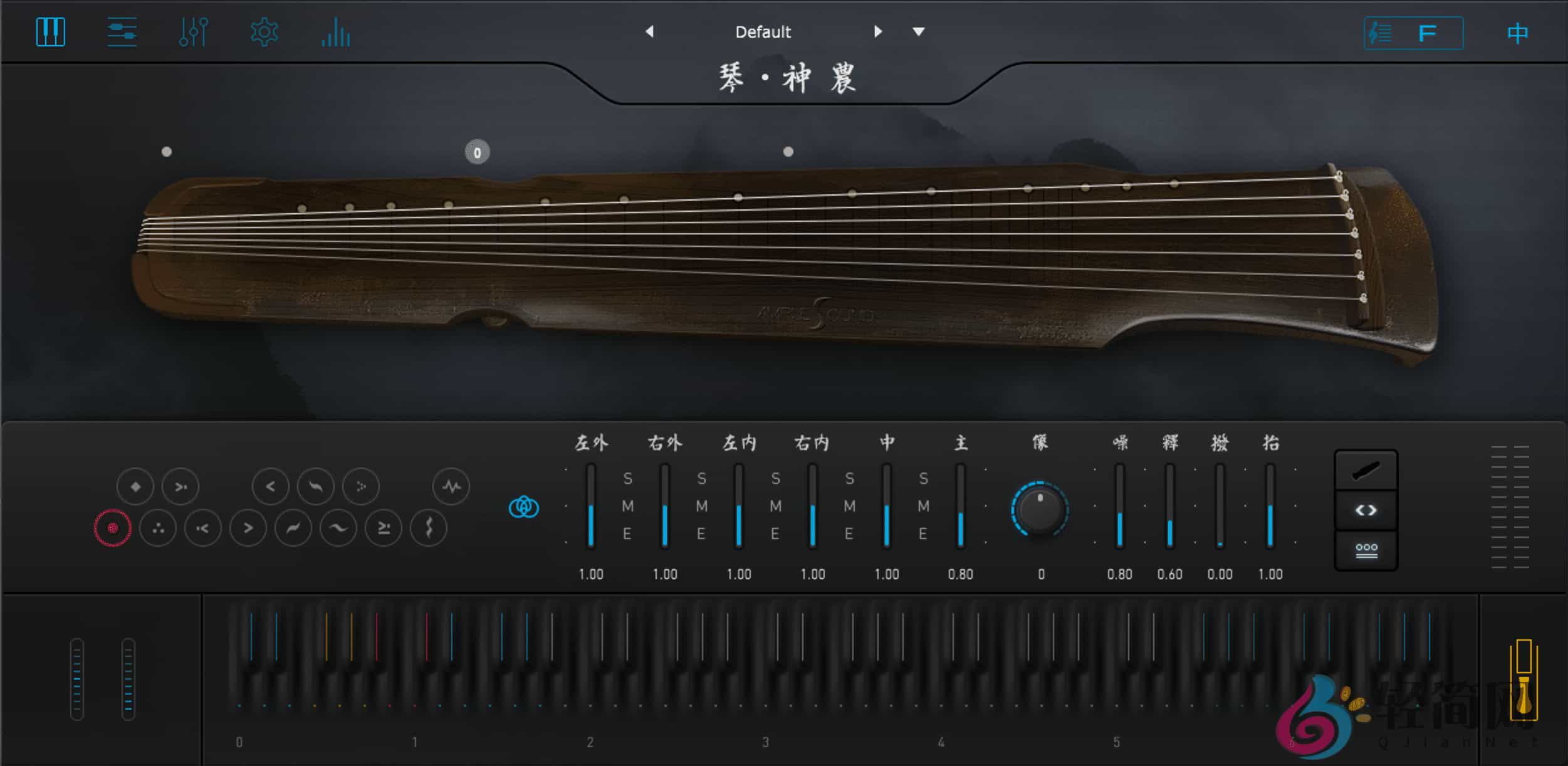 图片[1]-Ample China Guqin 1.0.0 +Library 二胡凝月演奏录制-轻简网_QJianNet