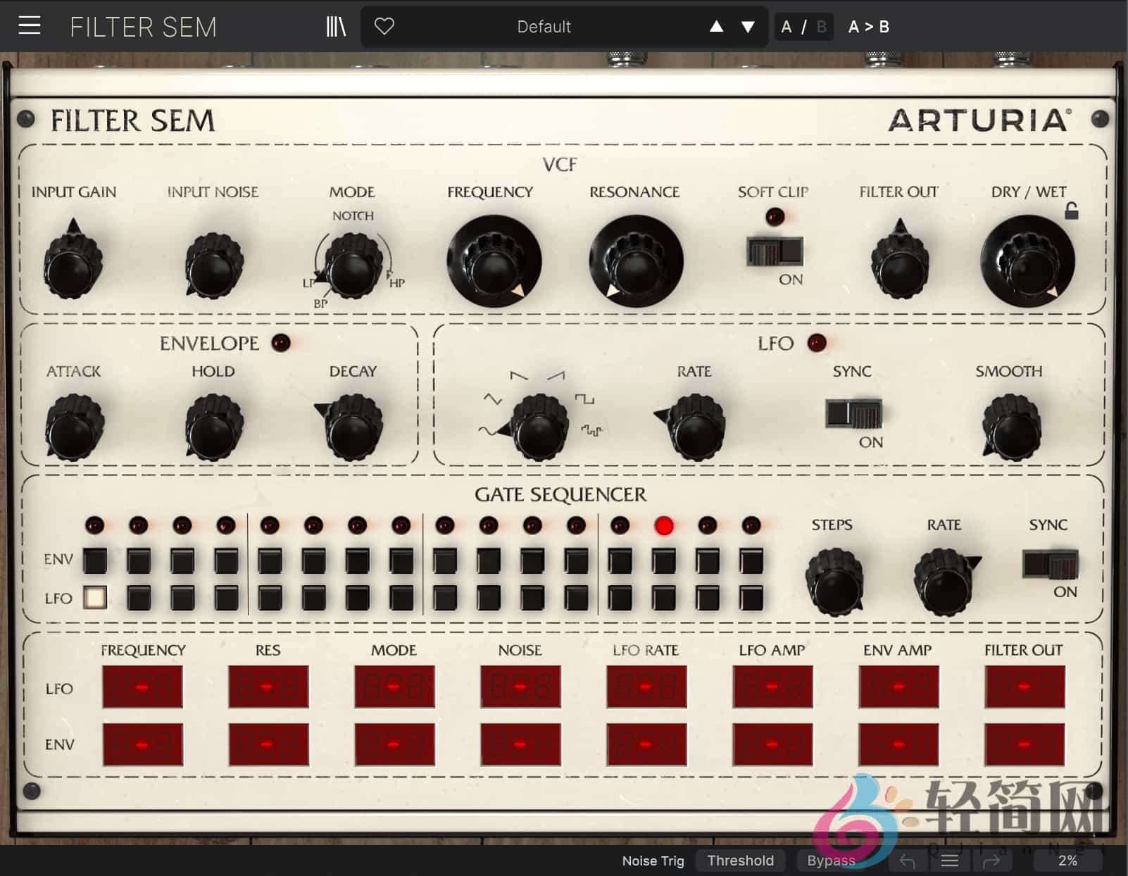 图片[1]-Arturia Filter SEM 1.8.0.5460 SEM滤波器合成器插件-轻简网_QJianNet