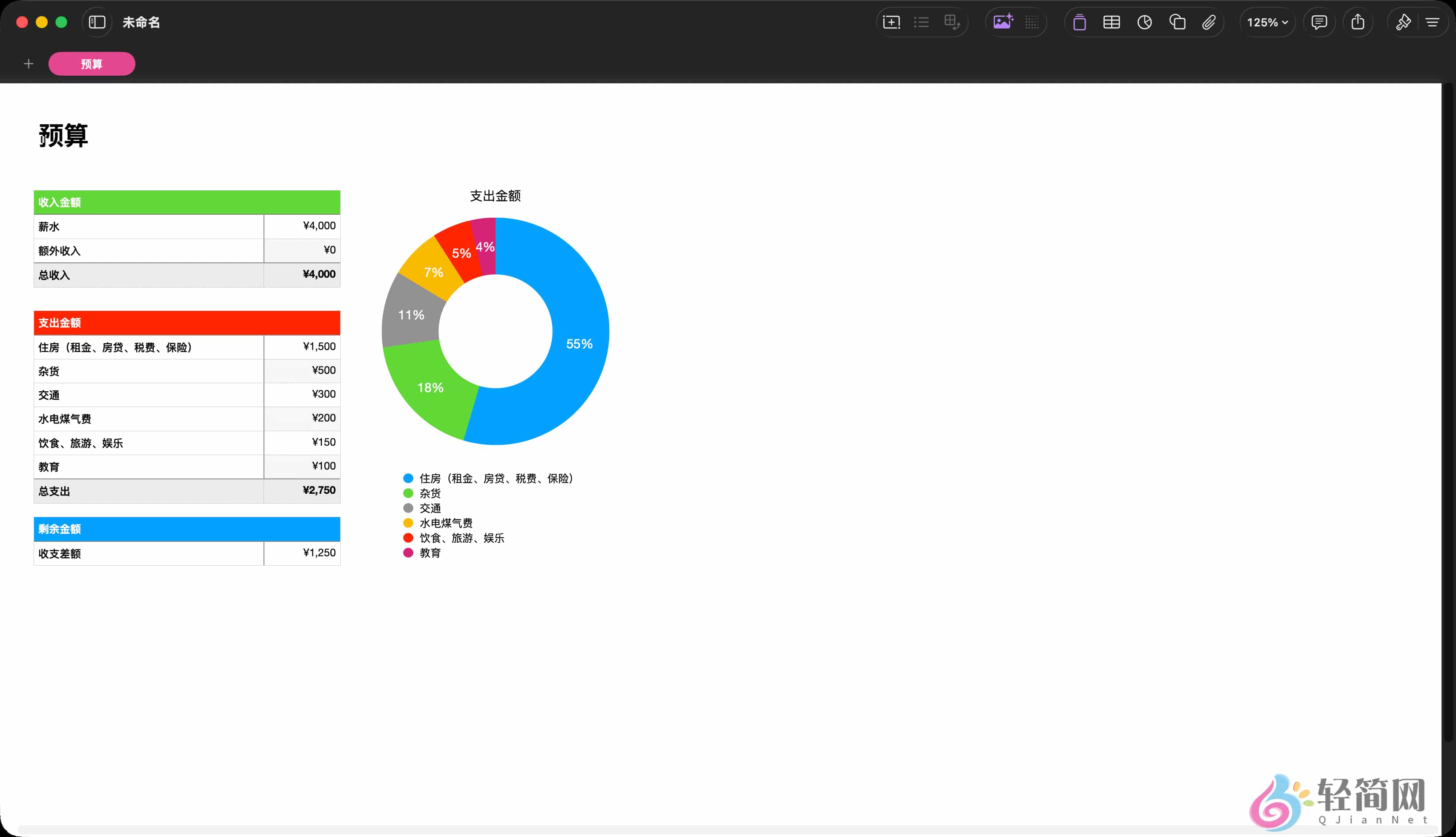 图片[1]-Numbers Creator Studio 15.1 电子表格制作-轻简网_QJianNet