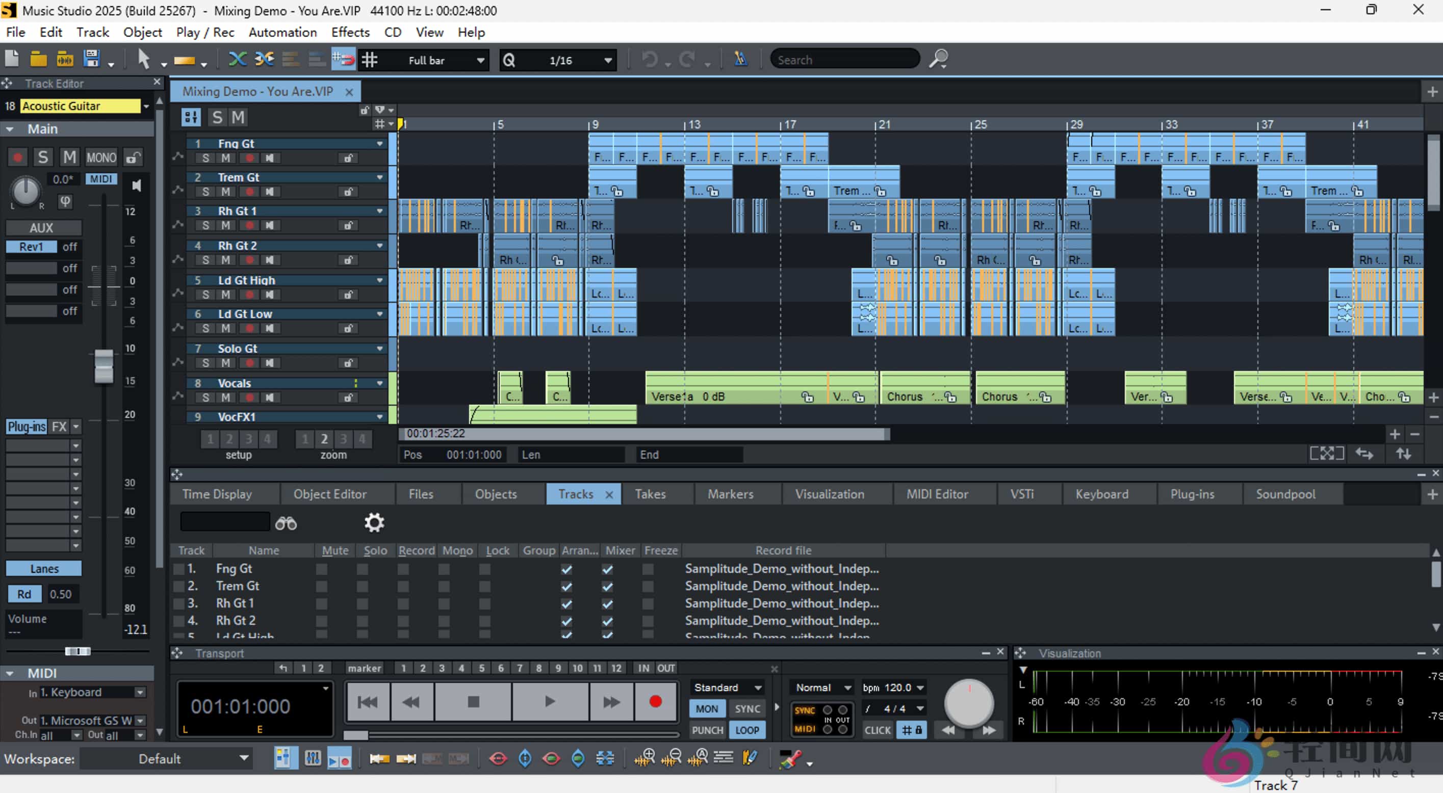 图片[1]-Boris FX Music Studio 2025.0.3.25267 初学者数字录音工作室-轻简网_QJianNet