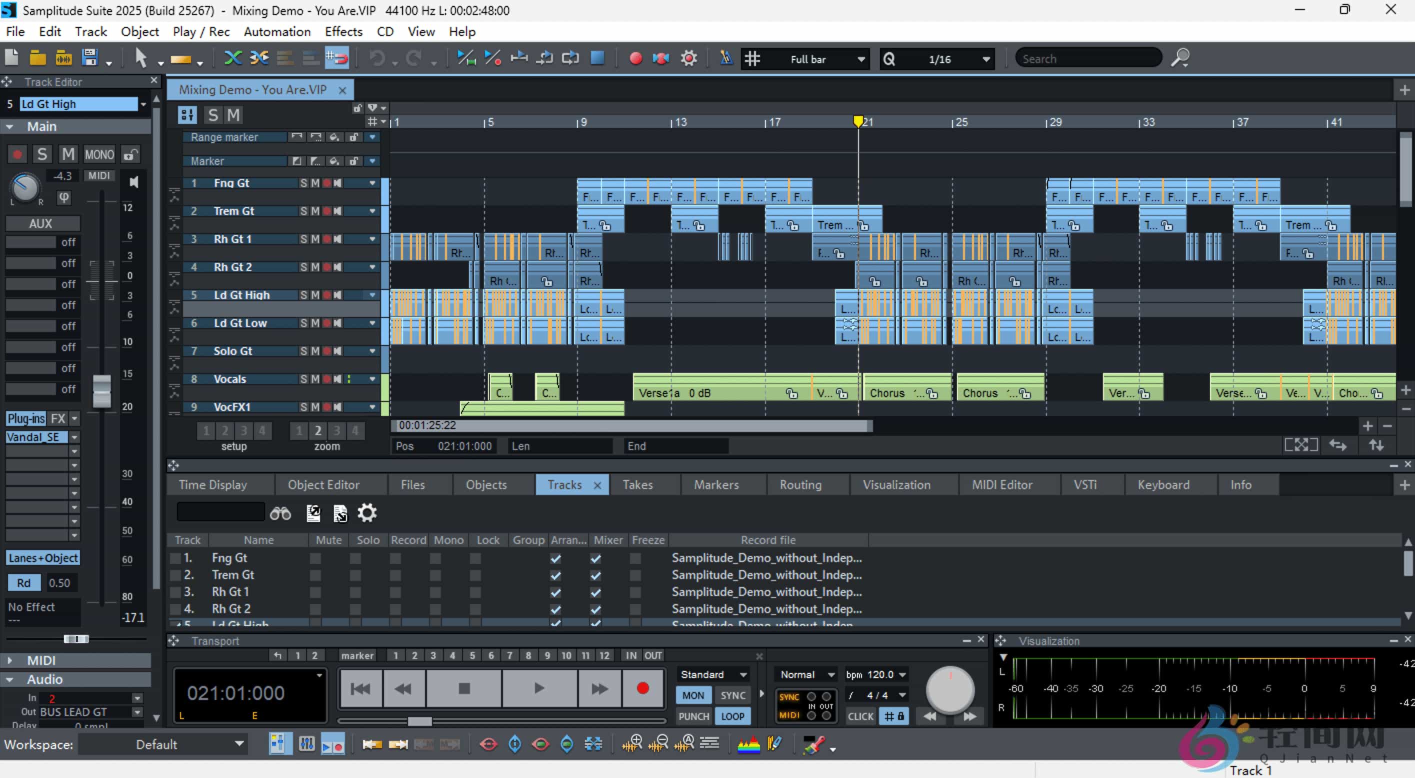 图片[2]-Boris FX Samplitude Suite 2025.0.3.25267 音频录音编辑与母带处理20.0汉化-轻简网_QJianNet