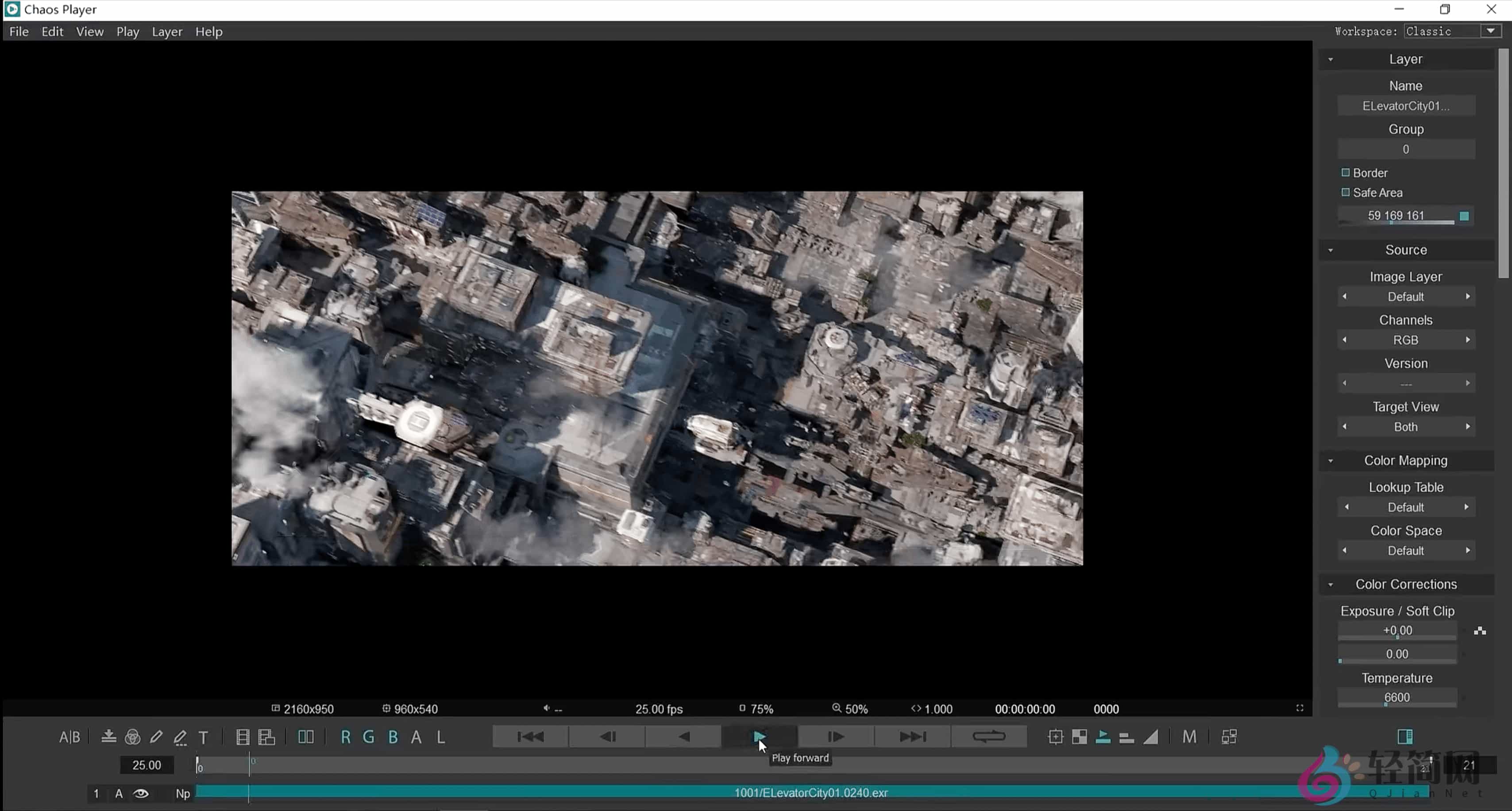 图片[1]-Chaos Player 2.10.03 图像序列播放器-轻简网_QJianNet