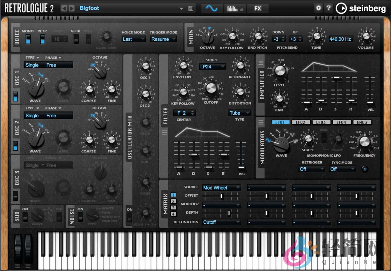 图片[1]-Steinberg Retrologue 2.4.0 仿真模拟合成器插件-轻简网_QJianNet