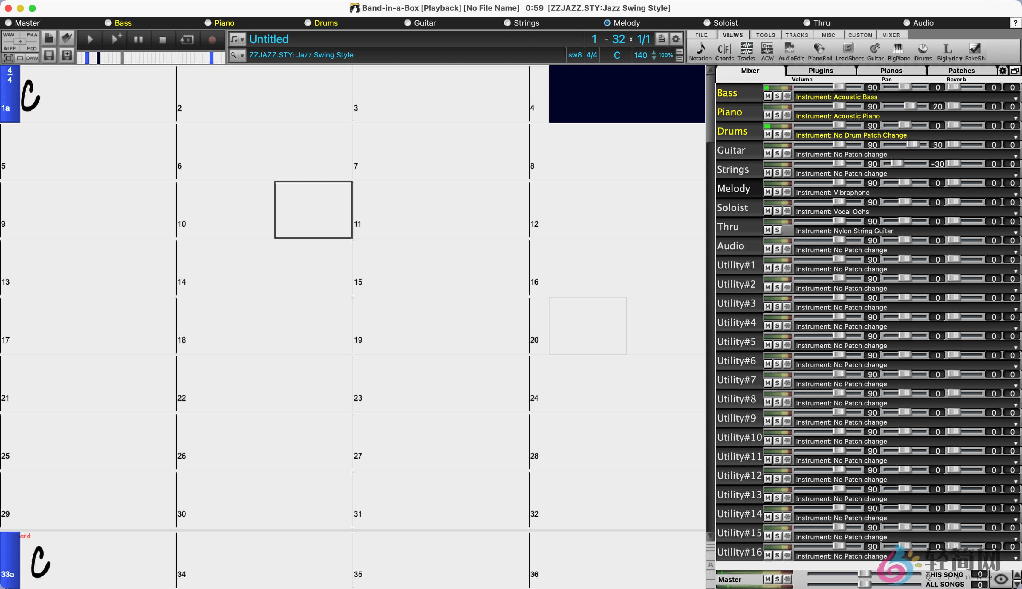 图片[1]-Band-in-a-Box 2024 Build 806 智能作曲伴奏-轻简网_QJianNet