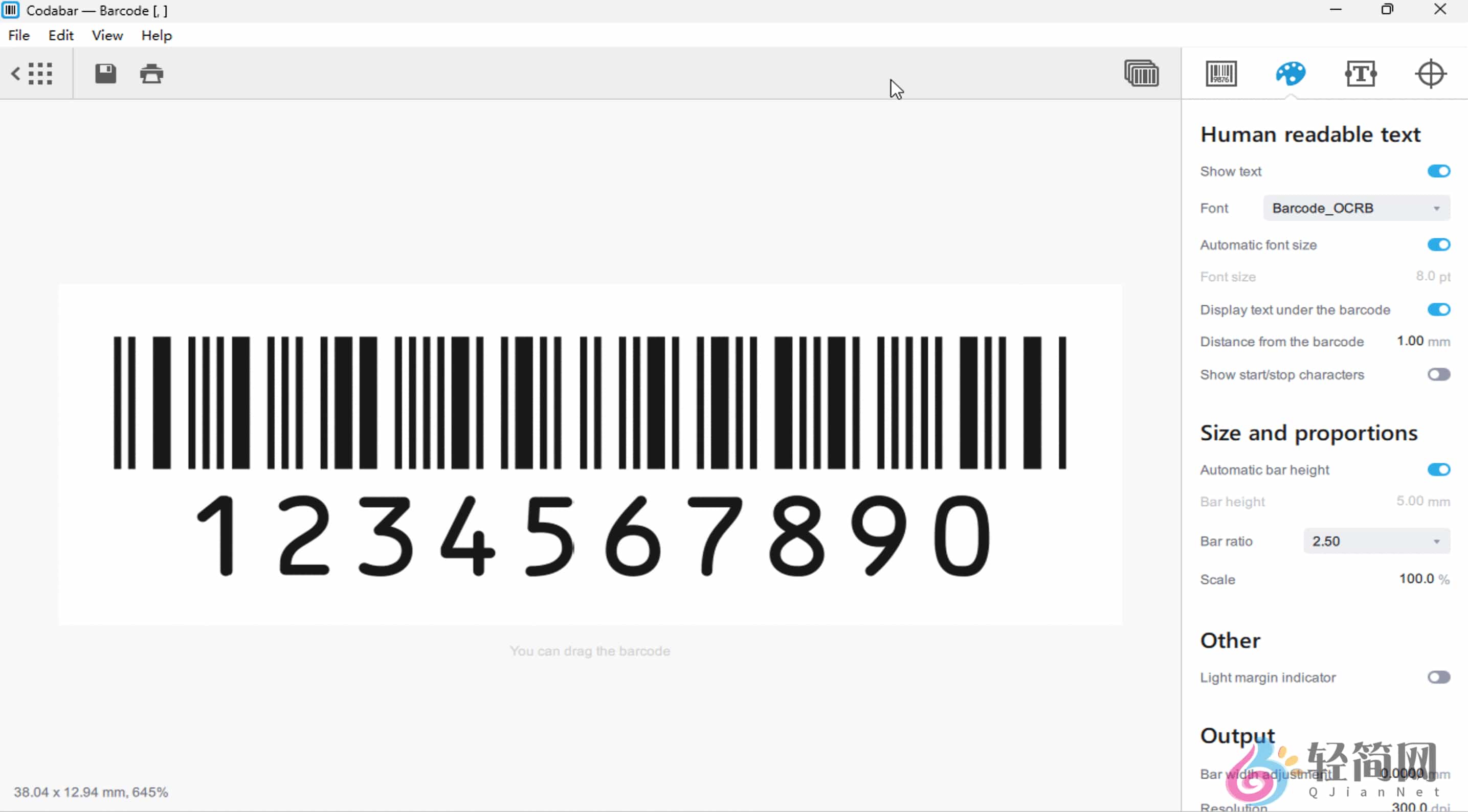 图片[2]-Barcode 2.5.6 条形码生成器-轻简网_QJianNet