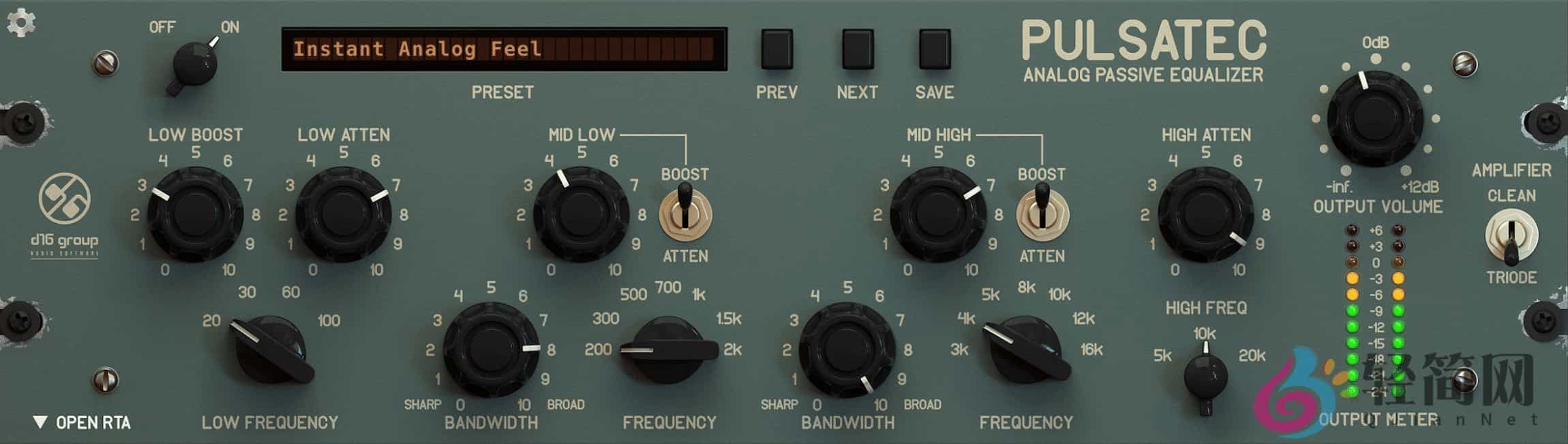 图片[1]-D16 Group Pulsatec 1.1.0 现代均衡器插件-轻简网_QJianNet