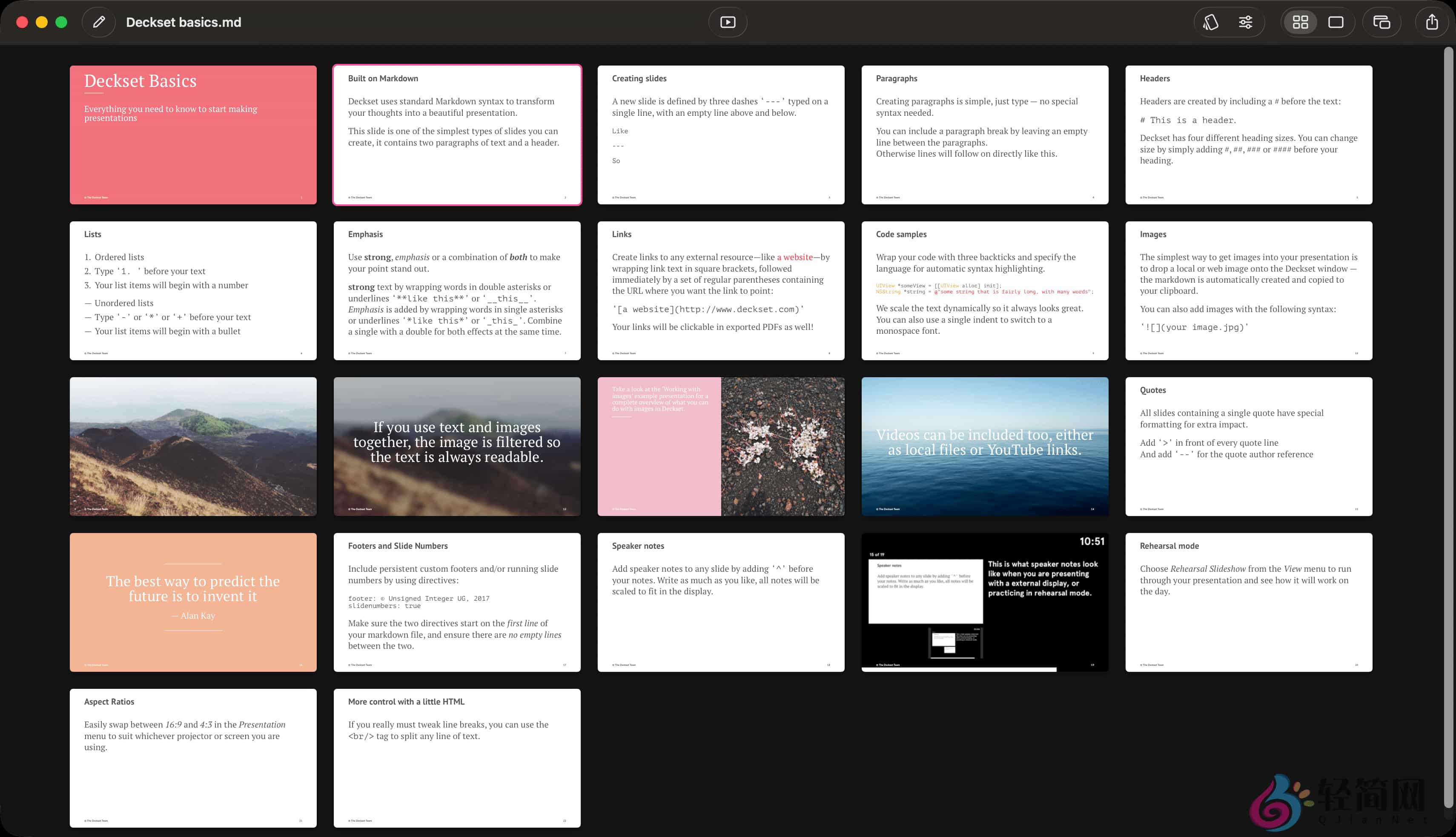 图片[1]-Deckset 2.0.50 笔记秒变幻灯片-轻简网_QJianNet