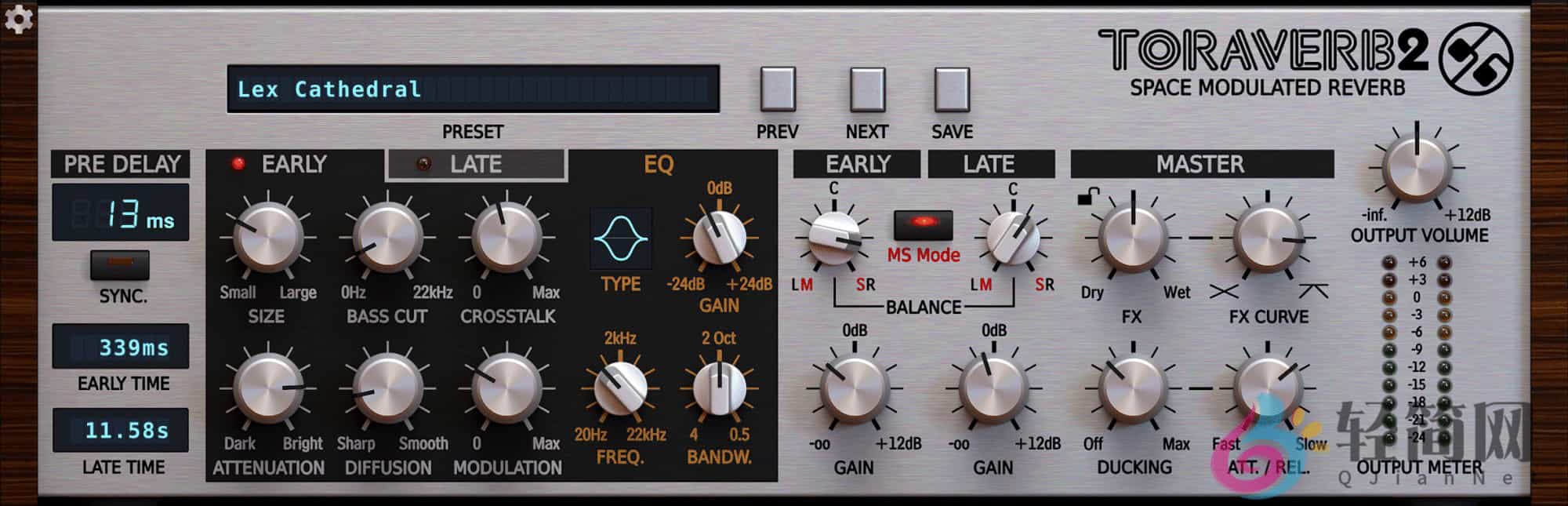 图片[1]-D16 Group Toraverb 2.2.2 高品质混响效果插件-轻简网_QJianNet
