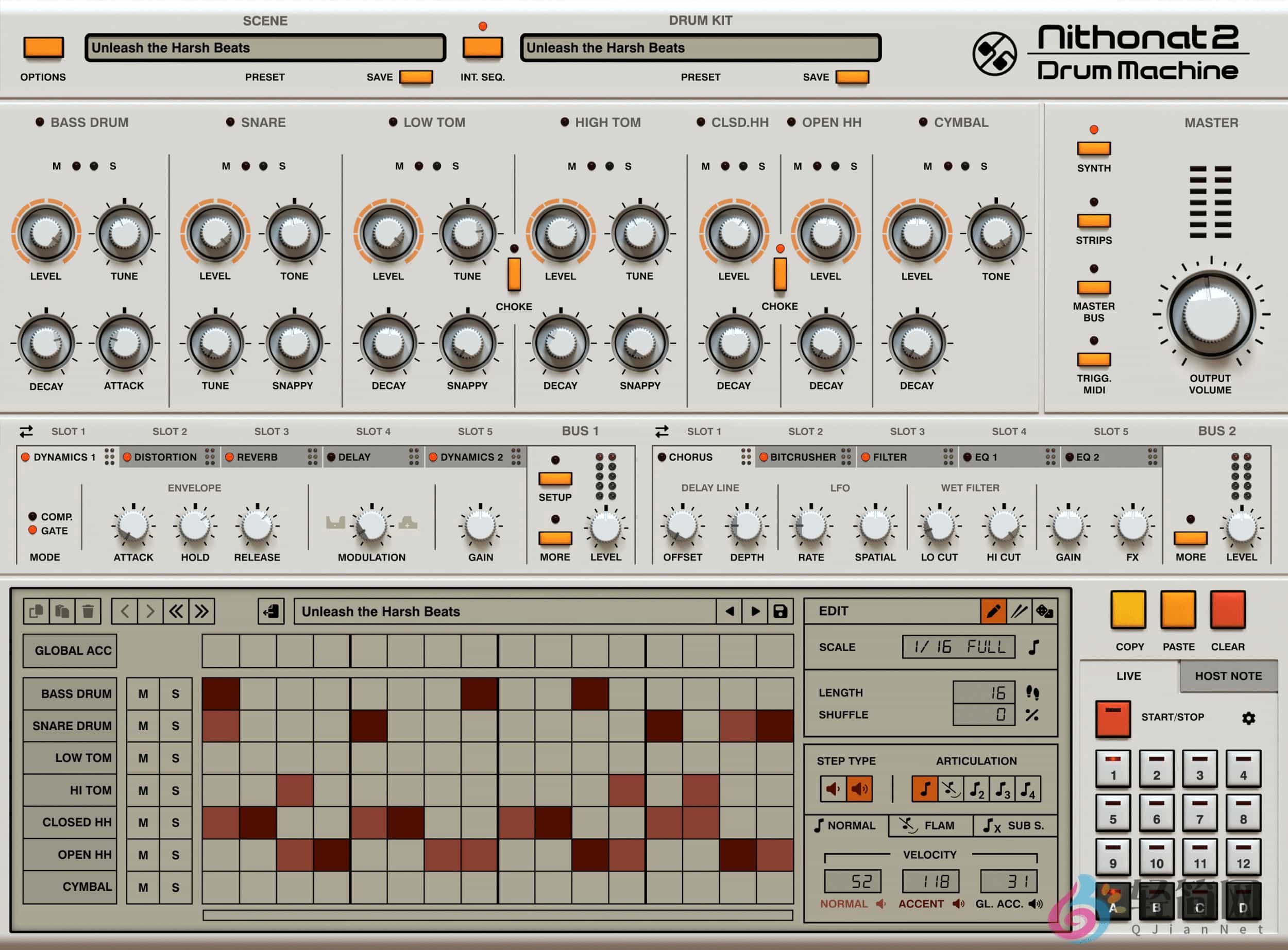 图片[1]-D16 Group Nithonat 2.0.1 606鼓机模拟器插件-轻简网_QJianNet