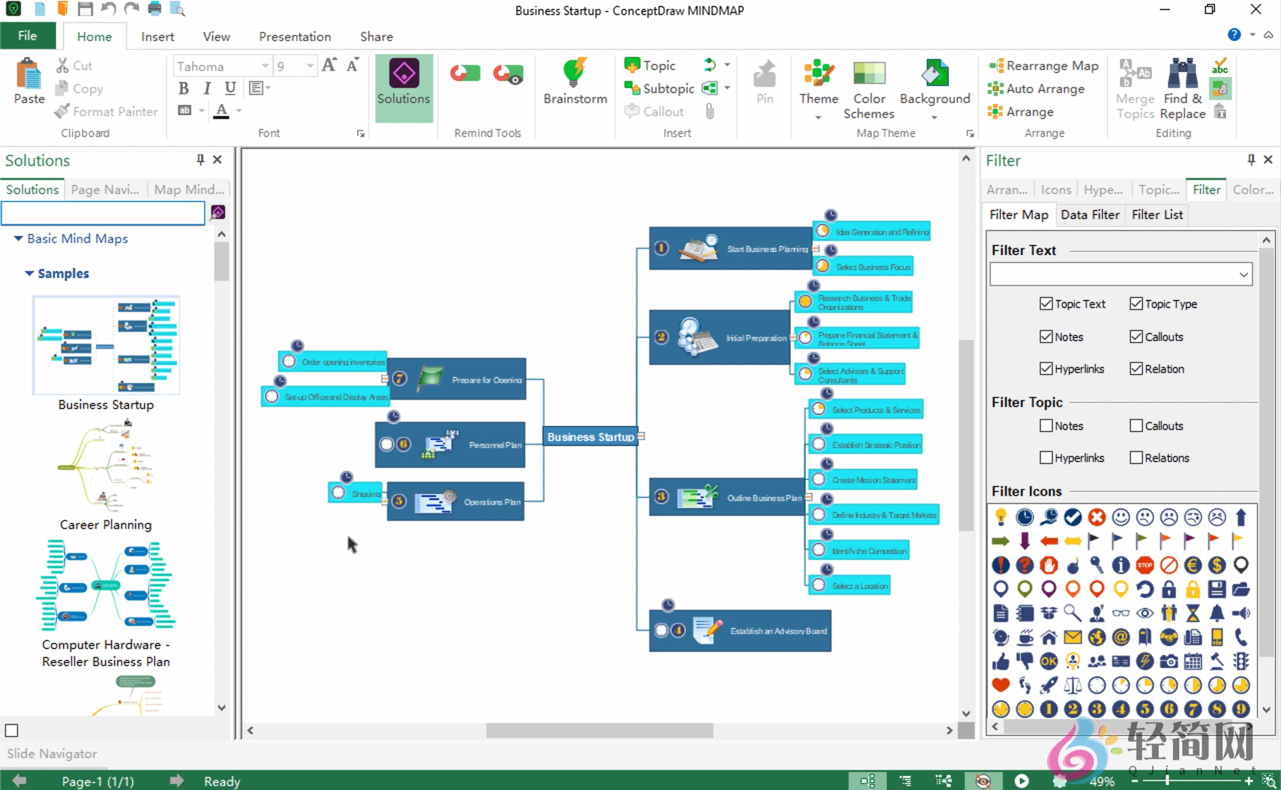 图片[1]-ConceptDraw MINDMAP 15.1.1.296 思维导图软件-轻简网_QJianNet