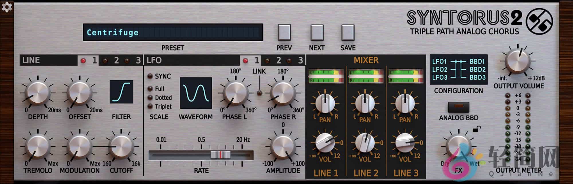 图片[1]-D16 Group Syntorus 2.2.2 BBD模拟合唱效果插件-轻简网_QJianNet