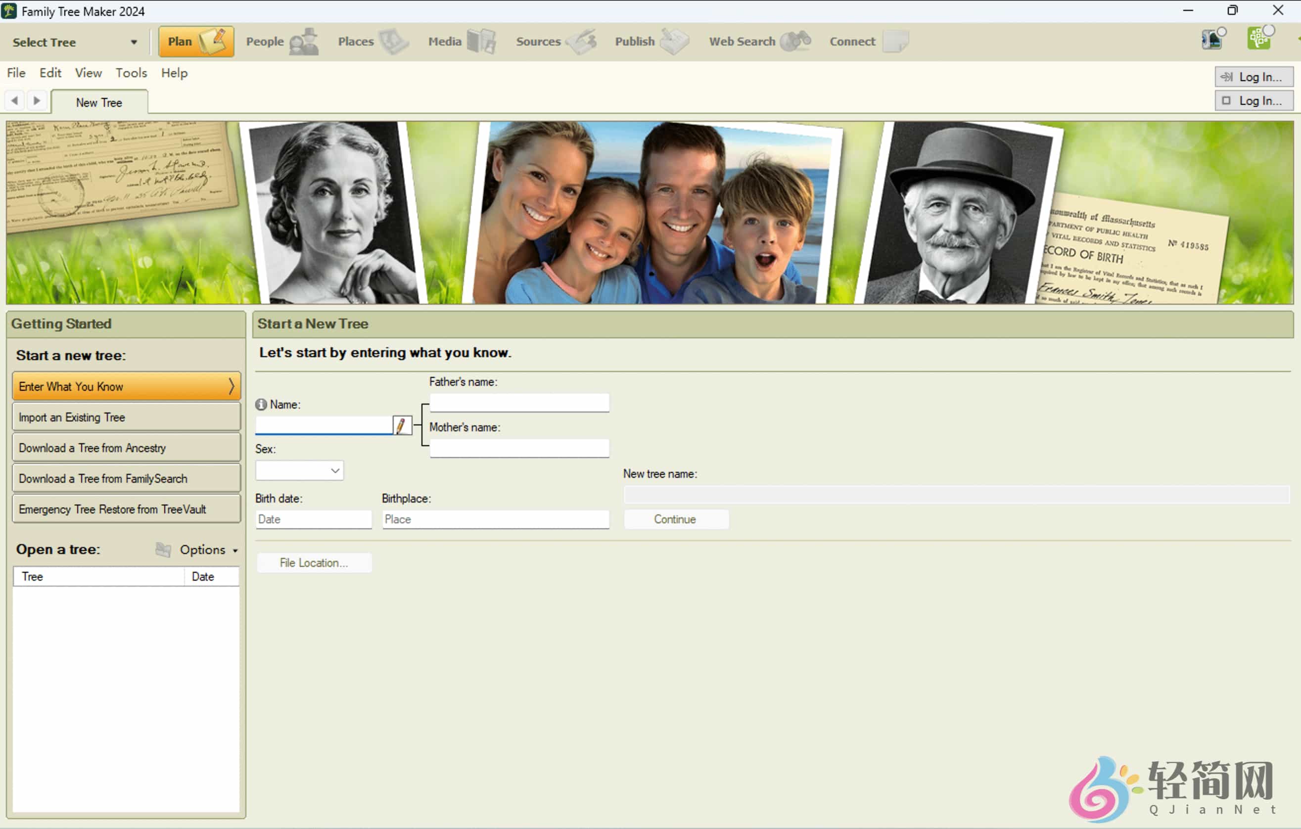 图片[1]-Family Tree Maker 2024 25.0.2.1181 家谱族谱制作-轻简网_QJianNet